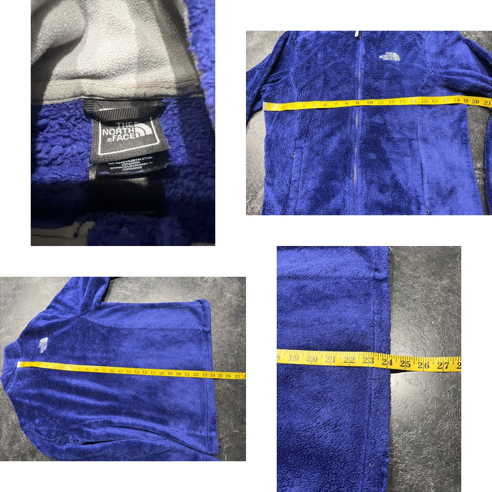 The North Face The North Face Jacket Women Small Blue Multicolor Fleece Zip Up Womens Size S / US 4 / IT 40 - 8 Thumbnail