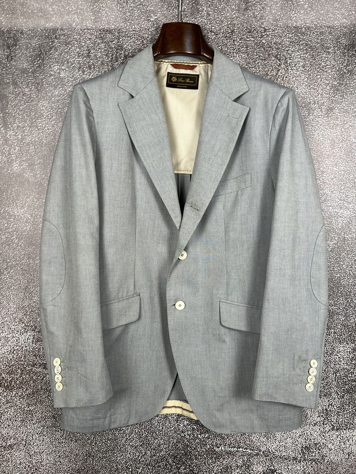 Designer × Loro Piana Loro Piana cotton leather daily blazer size 50 made in italy Size 50S - 1 Thumbnail