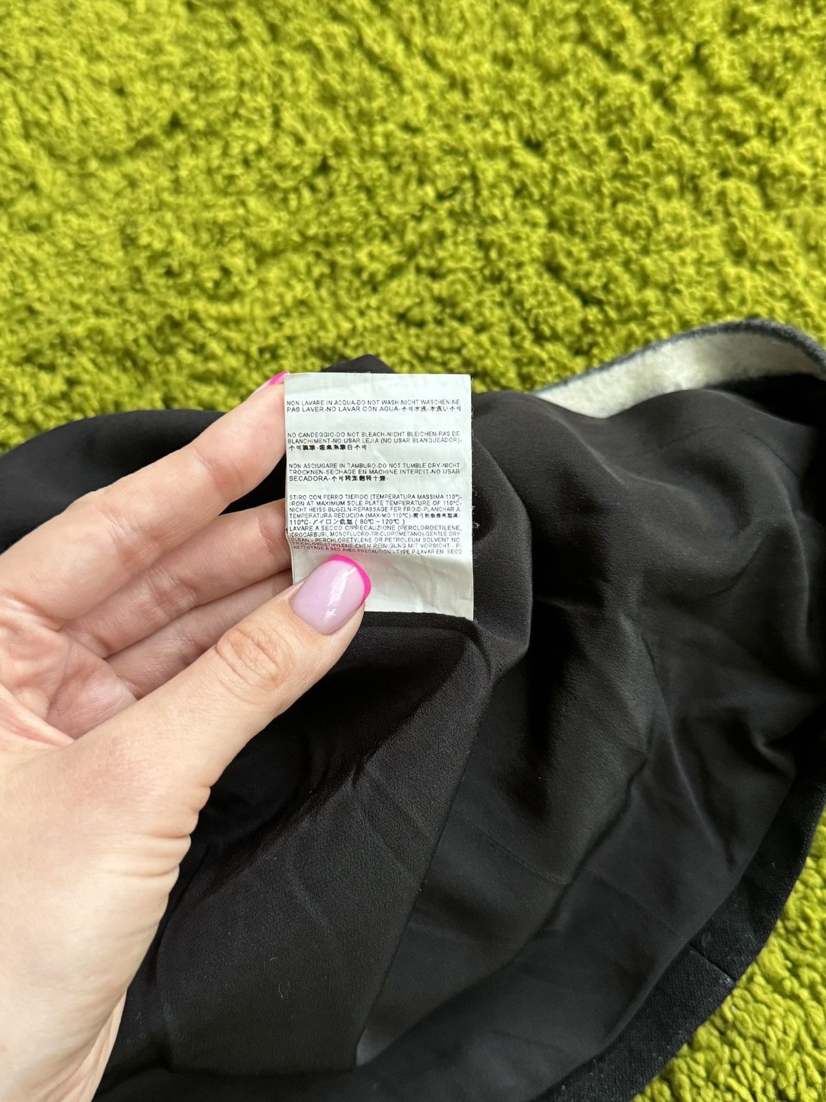 Balenciaga × Designer Balenciaga 2000s archive vintage striped wool mini skirt Size 26" / US 2 / IT 38 - 7 Thumbnail