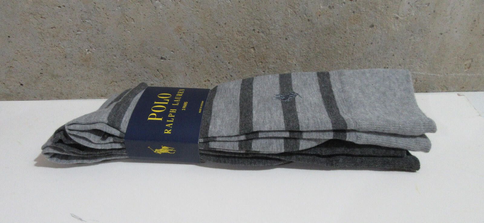 Polo Ralph Lauren Polo Ralph Lauren Mens Trouser Dress Socks 3 pack Size ONE SIZE - 5 Thumbnail