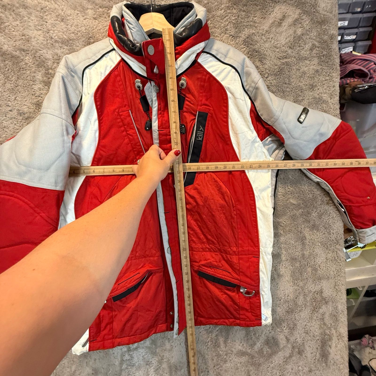 Other Killy AWT Red Ski Jacket Coat Parka Men 42 Y2K Retro Vintage Size US XL / EU 56 / 4 - 20 Thumbnail