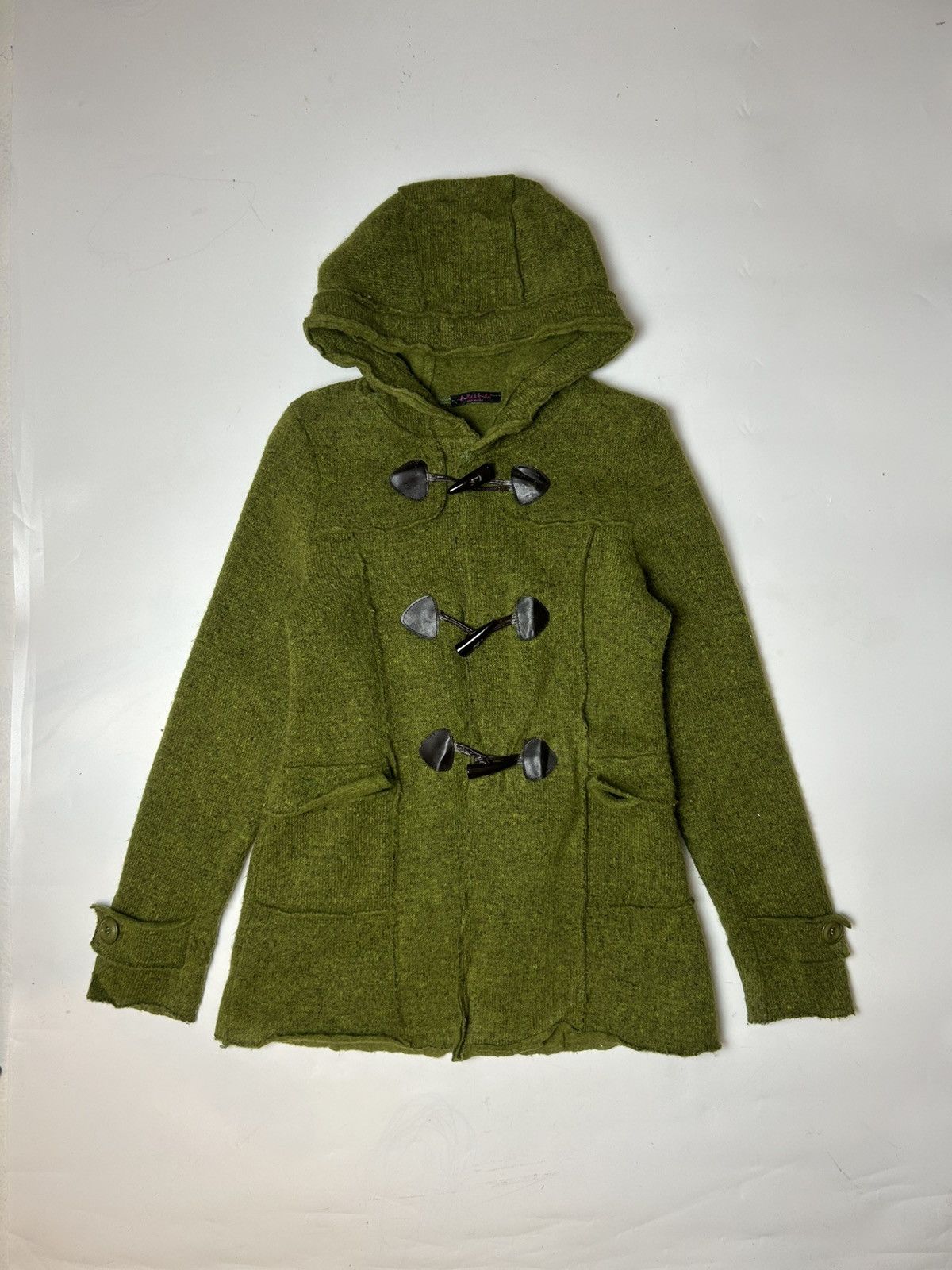 Other AMELIE & AMELIE MIXED WOOL HOODIE JACKET Size S / US 4 / IT 40 - 1 Thumbnail
