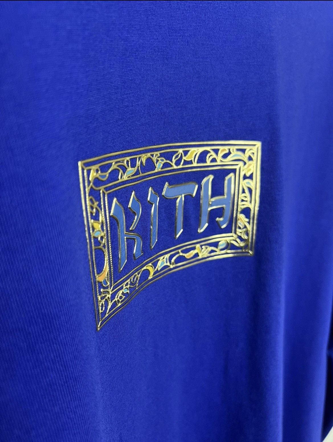 Kith × Vintage Kith Ornate Box Logo Tee Size US XL / EU 56 / 4 - 4 Thumbnail