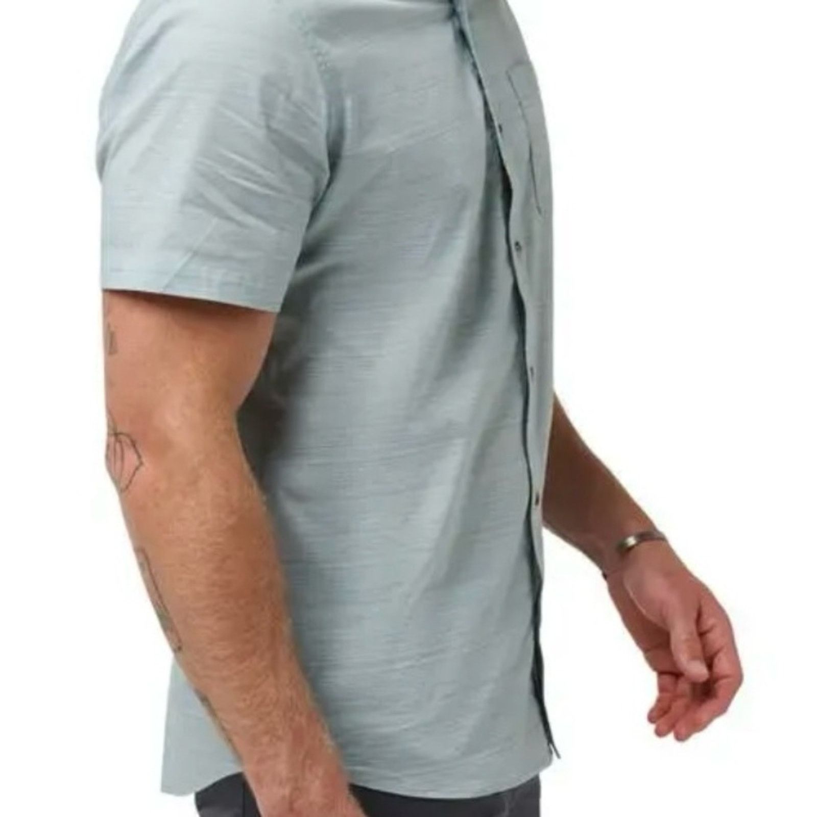 TravisMathew Travis Mathew Bee Canyon Stretch Shrt Sleeve Button Up Arona Size US XL / EU 56 / 4 - 3 Thumbnail