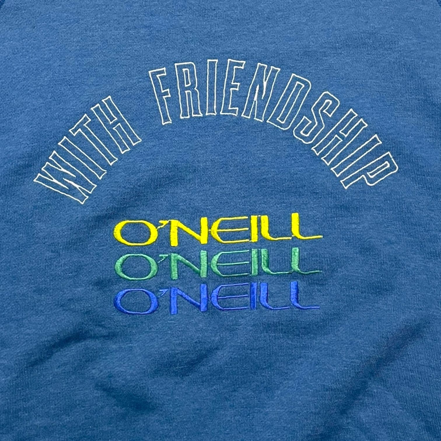 O'Neill Vintage O’Neill Sweatshirt Medium Blue Size US M / EU 48-50 / 2 - 3 Thumbnail