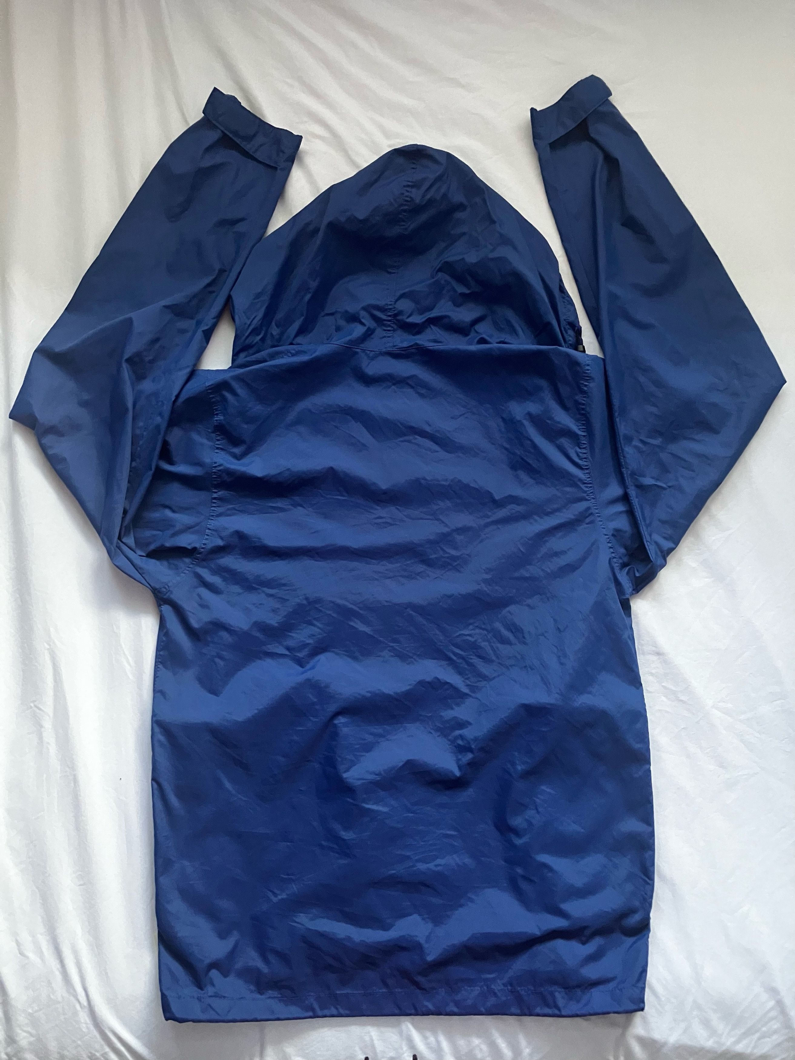Designer × Vintage Blue Lightweight Zip-Up Windbreaker Jacket Size US S / EU 44-46 / 1 - 2 Thumbnail