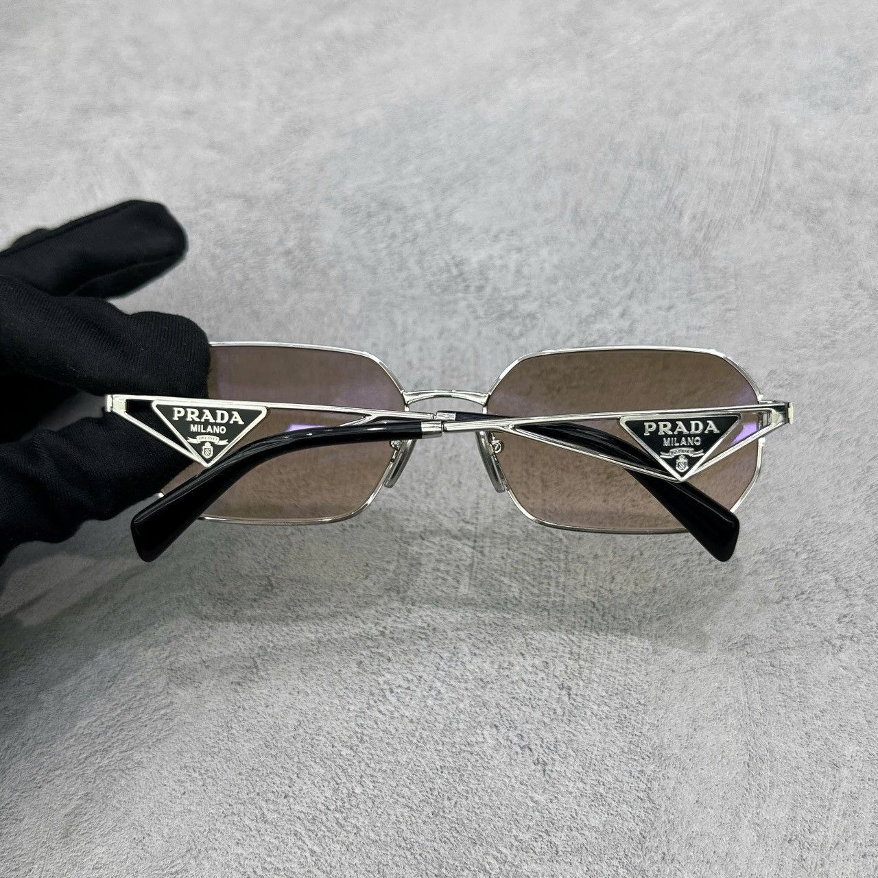 Prada PRADA 0PR A51S 1BC8J1 SUNGLASSES Size ONE SIZE - 3 Thumbnail