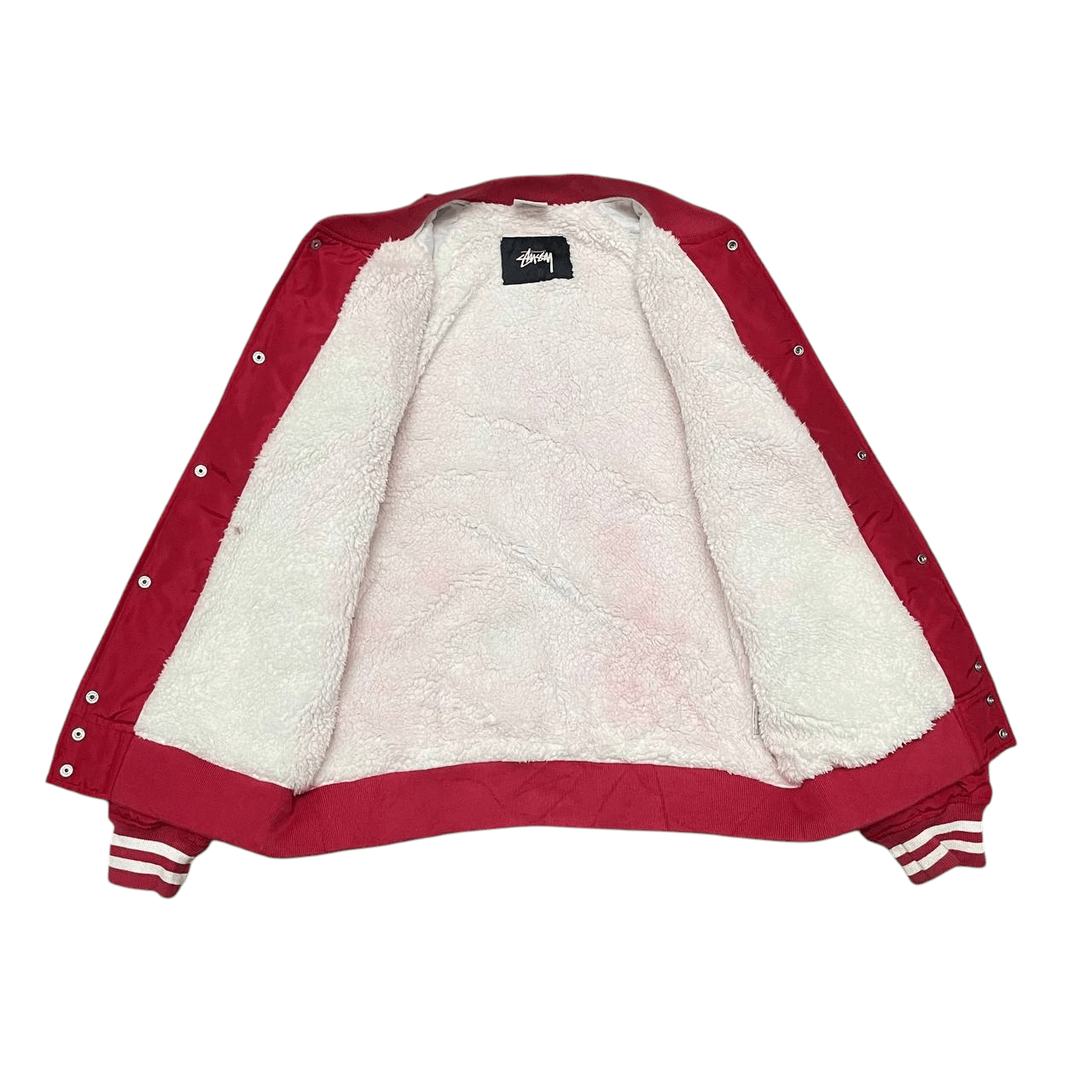 Stussy Stussy x Champion Spell Out Bomber / Varsity Jacket Size US S / EU 44-46 / 1 - 6 Thumbnail