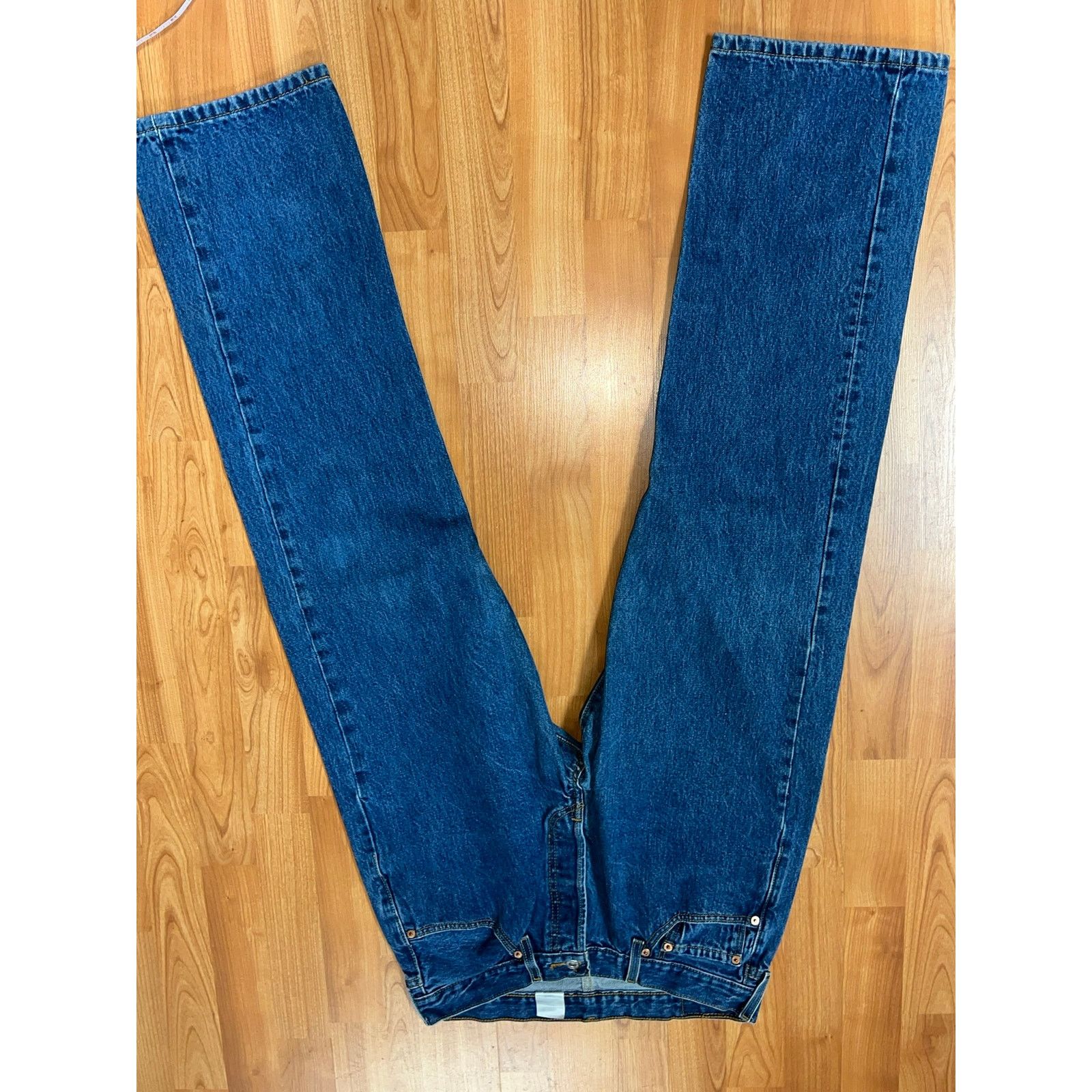 Levi's Y2K Levi Levi's 501 Blue Denim Jeans Riveted Pants 34x32 Size US 34 / EU 50 - 2 Thumbnail