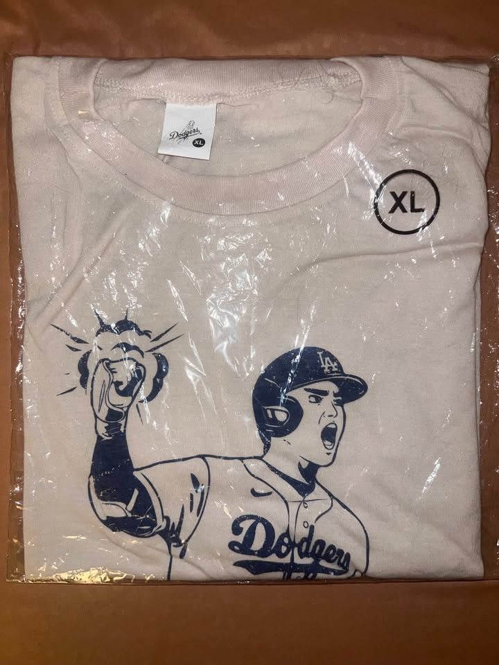 MLB Shohei Ohani Dodgers 9/21/24 Giveaway Shirt Size US XL / EU 56 / 4 - 2 Thumbnail