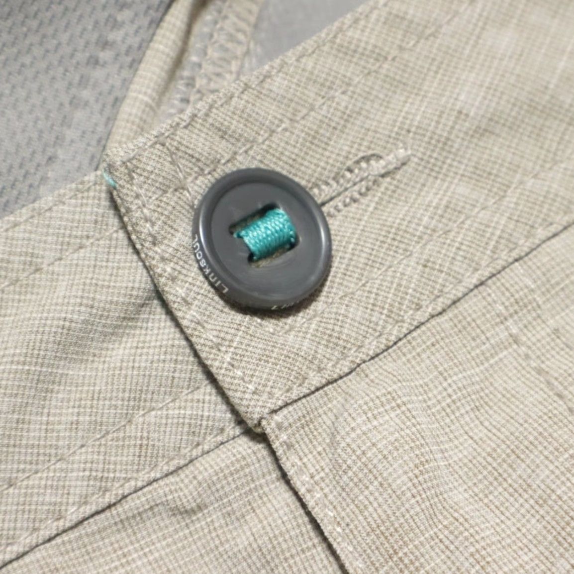 Vintage Linksoul Stretch Cotton Blend Twill Golf Shorts Gray Men's 38 Size US 38 / EU 54 - 7 Thumbnail