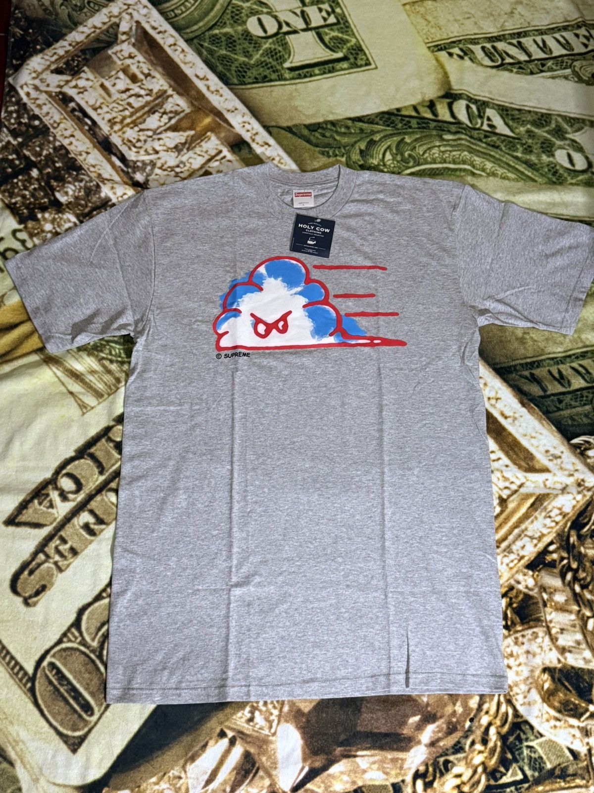 Supreme 2003 Supreme Mr Cloudy Tee Size US L / EU 52-54 / 3 - 1 Thumbnail