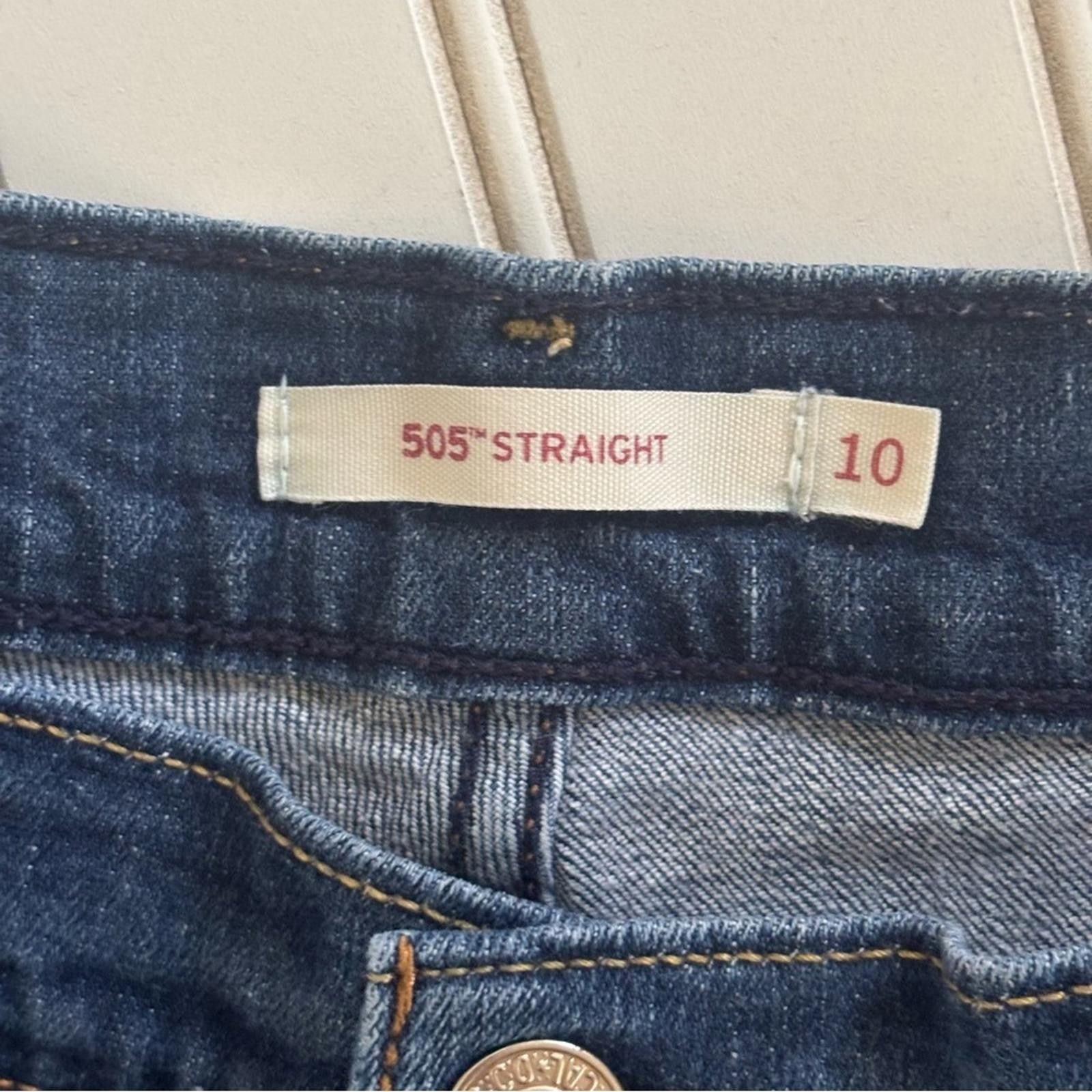 Levi's 10L Levi's Classic 505 Straight Leg Women's Jeans Size 32" / US 10 / IT 46 - 5 Thumbnail