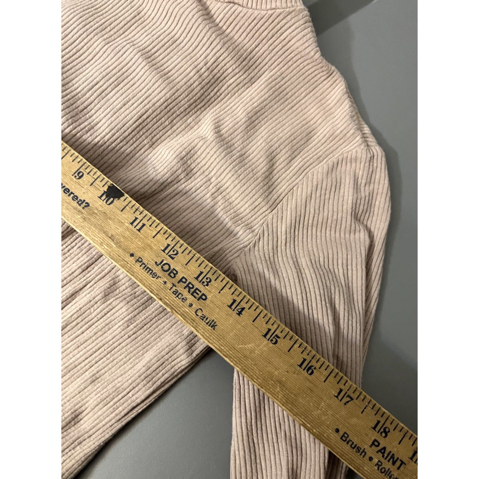 Vintage H&M Size M Women's Pink Ribbed Turtleneck Sweater Size M / US 6-8 / IT 42-44 - 5 Thumbnail