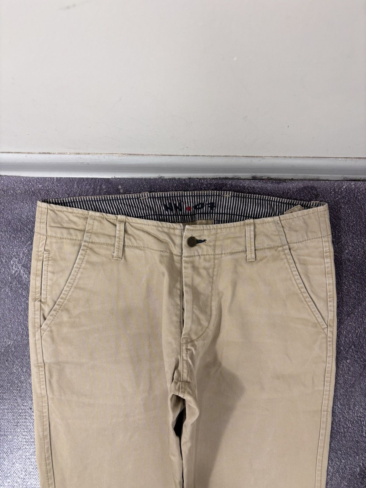 NN07 NN07 No Nationality Simon Men’s Beige Chino Pants Trousers Size US 32 / EU 48 - 8 Thumbnail