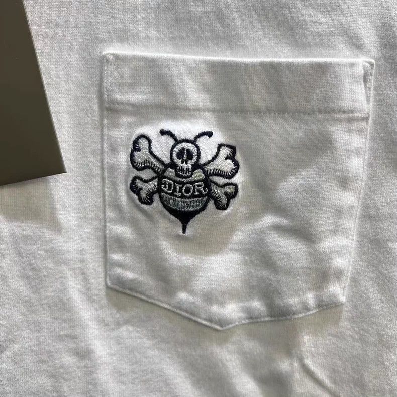 Dior Dior Stussy Embroidered Pocket Short Sleeve T-2505 Size US M / EU 48-50 / 2 - 2 Thumbnail