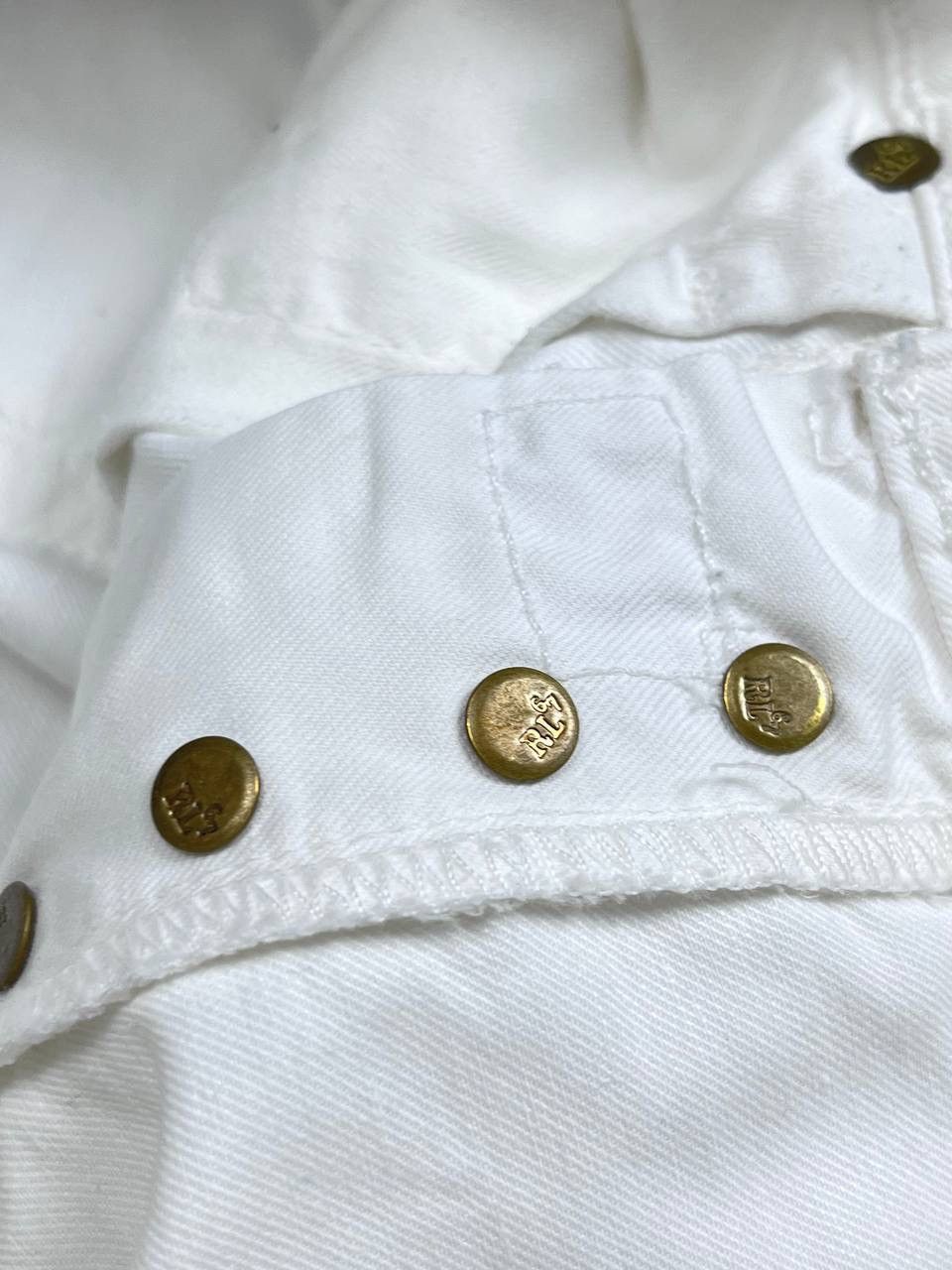 Polo Ralph Lauren Vintage Polo Ralph Lauren RLL White Chino Pants Rare 31x34 Size US 31 - 6 Thumbnail