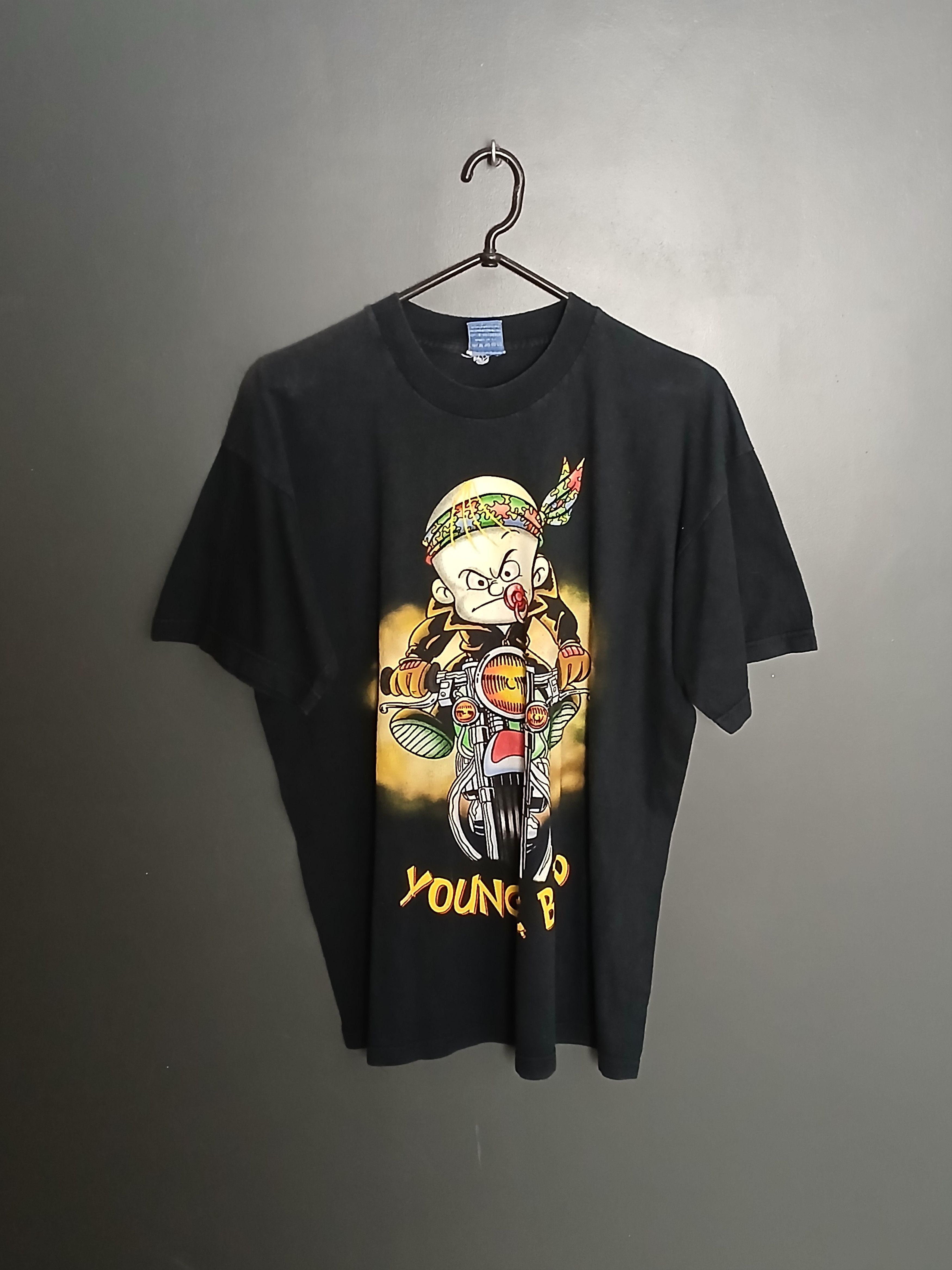 Cartoon Network × Vintage Vintage 1998 Young & Bad Moto Racing T-Shirt Size US L / EU 52-54 / 3 - 1 Thumbnail