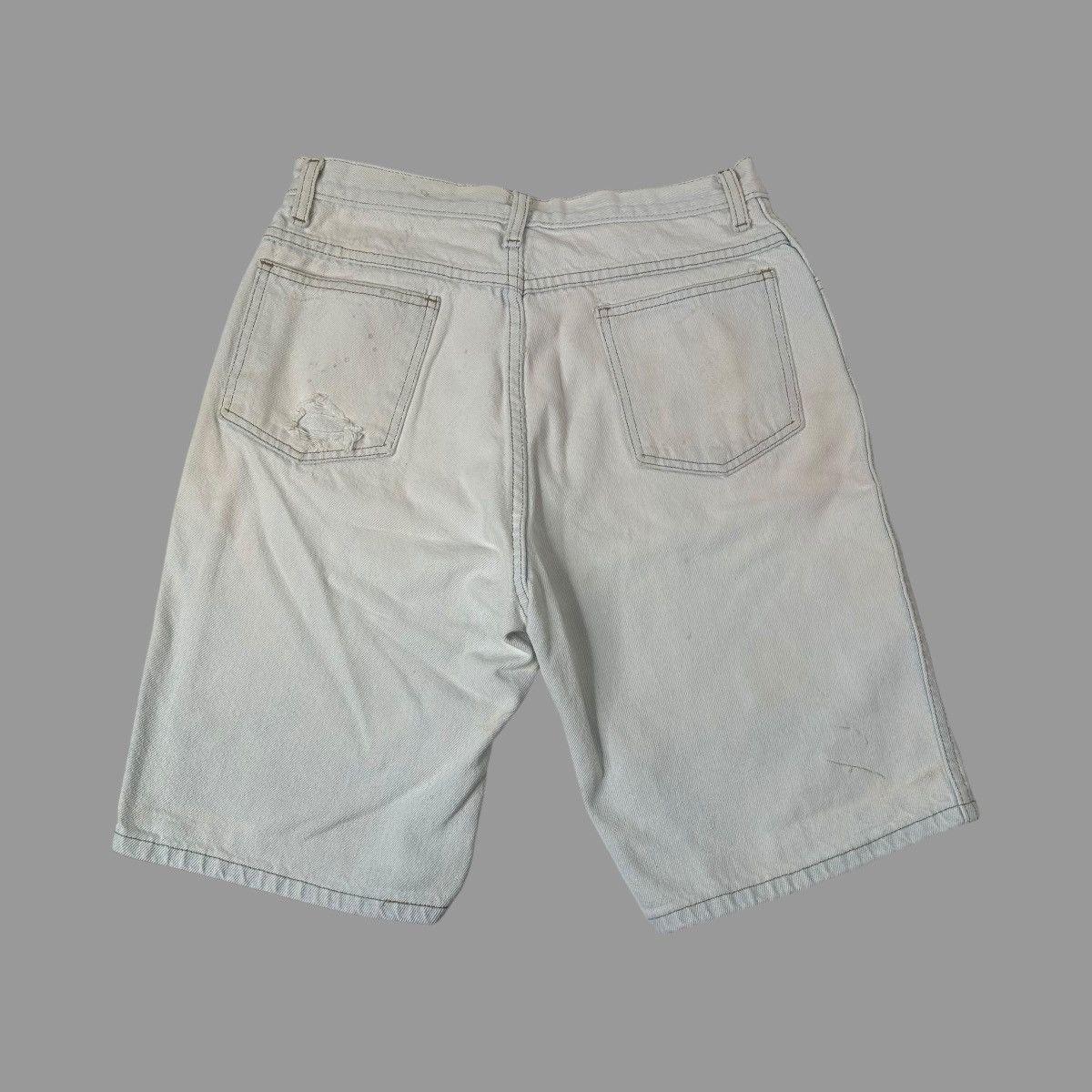 Vintage Vintage faded out 1980s Jean shorts Size US 30 / EU 46 - 5 Thumbnail