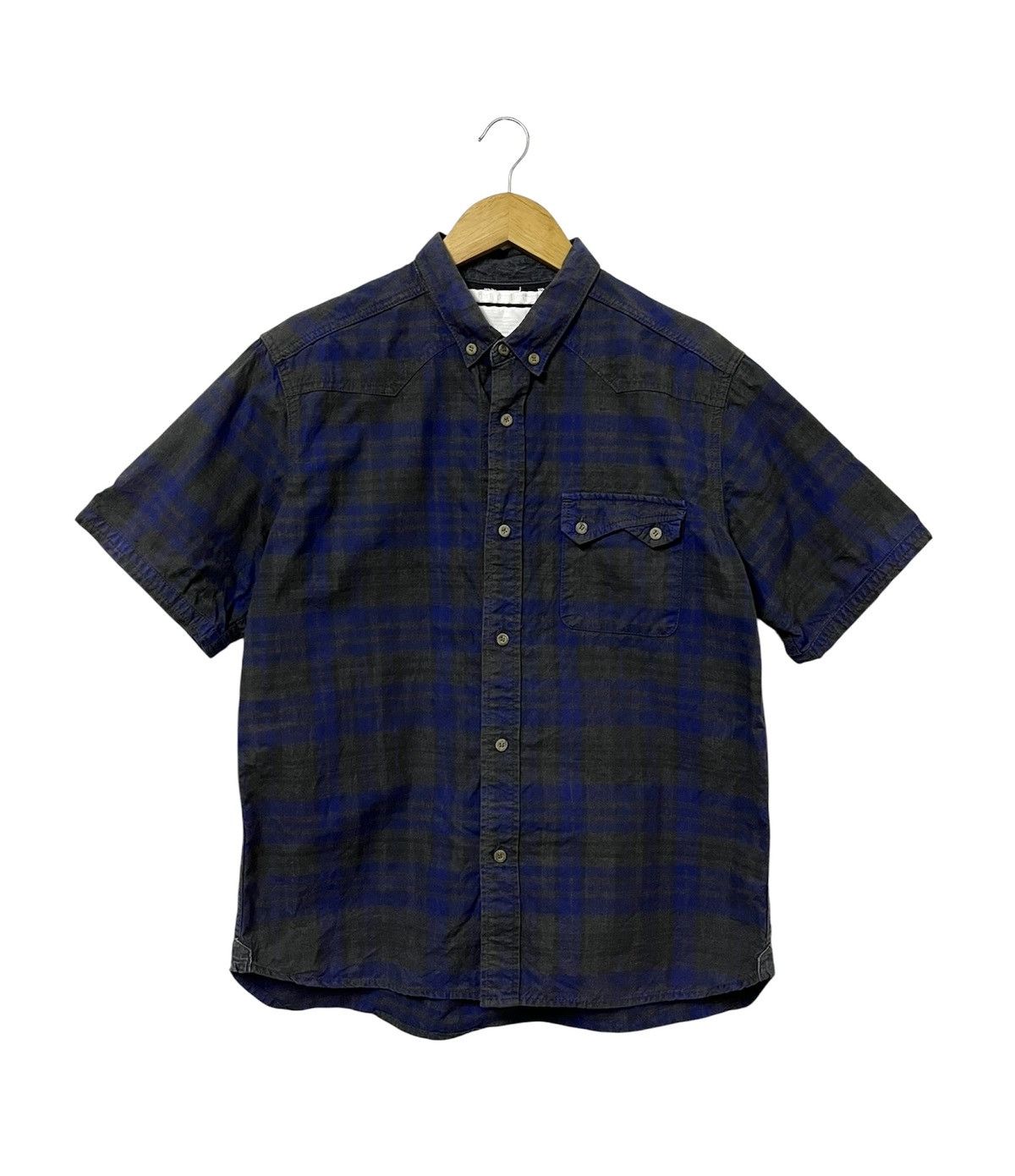 White Mountaineering WHITE MOUNTAINEERING CHECKERED STRIPED YOSUKE AIZAWA SHIRT Size US L / EU 52-54 / 3 - 1 Thumbnail