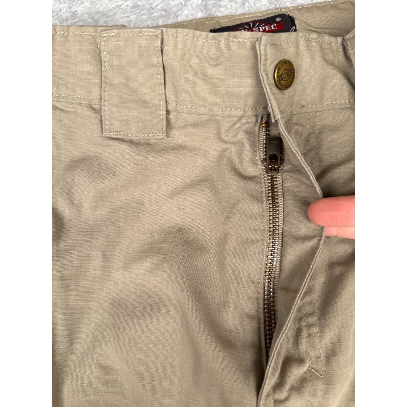 Doublet Tru-Spec Tactical Pants Men 32 Beige 32x32 Double Knee Zip Rip-Stop Fabric Size US 32 / EU 48 - 5 Thumbnail