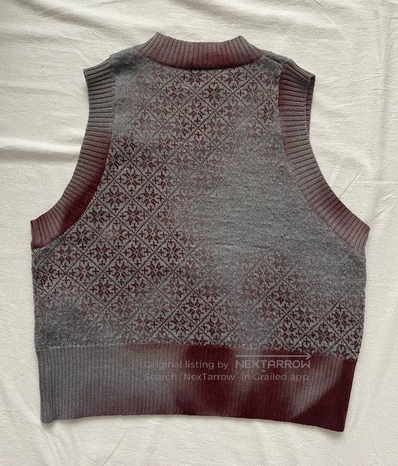 Comme des Garcons Comme Des Garcons Silver Label Faded Knit Vest Size M / US 6-8 / IT 42-44 - 3 Thumbnail