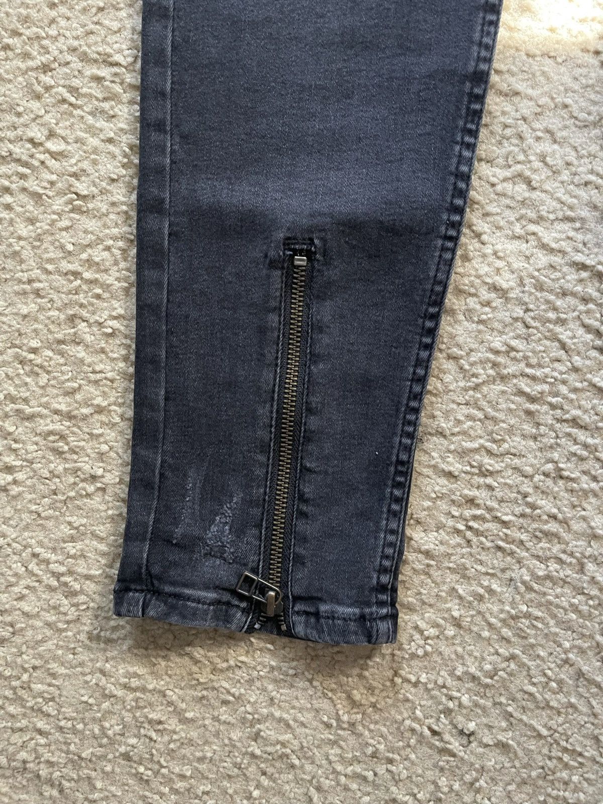 Zara Faded Black Zara Skinny Jeans Size US 31 - 5 Thumbnail