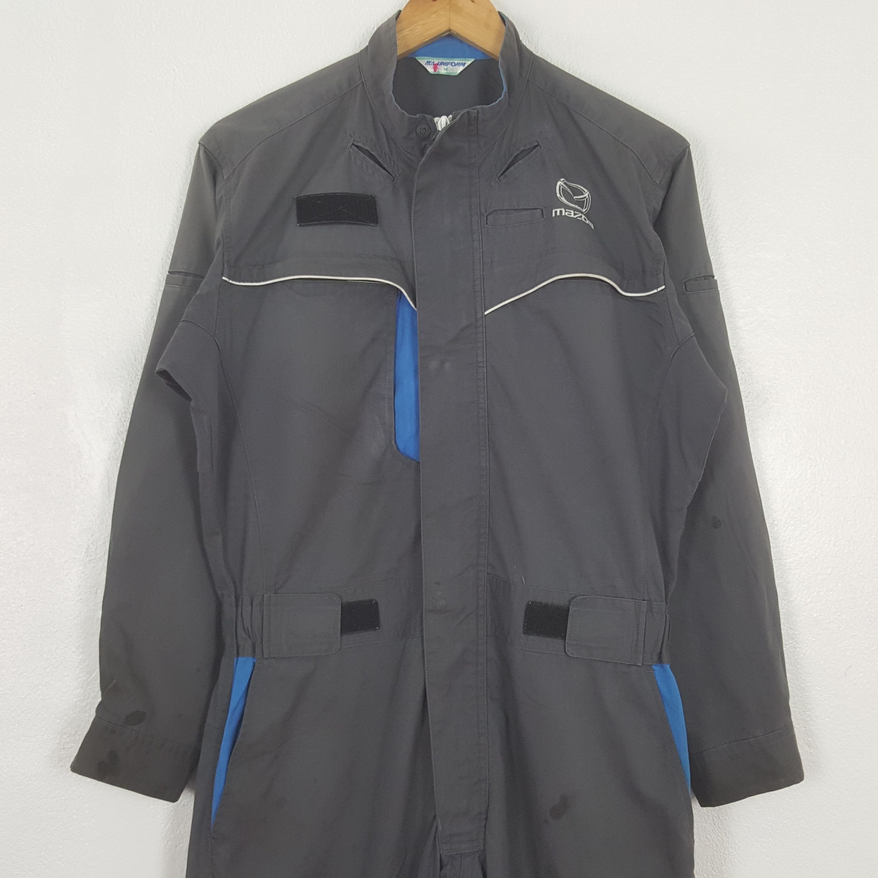 Vintage Vintage Mazda American Racing Coverall Jacket C304N10 Size US M / EU 48-50 / 2 - 5 Thumbnail