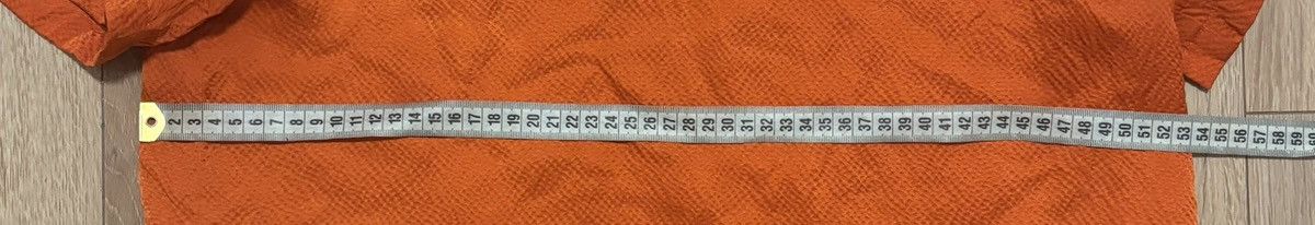 Max Mara Max Mara Pure Silk Textured Top – Orange Size L / US 10 / IT 46 - 5 Thumbnail
