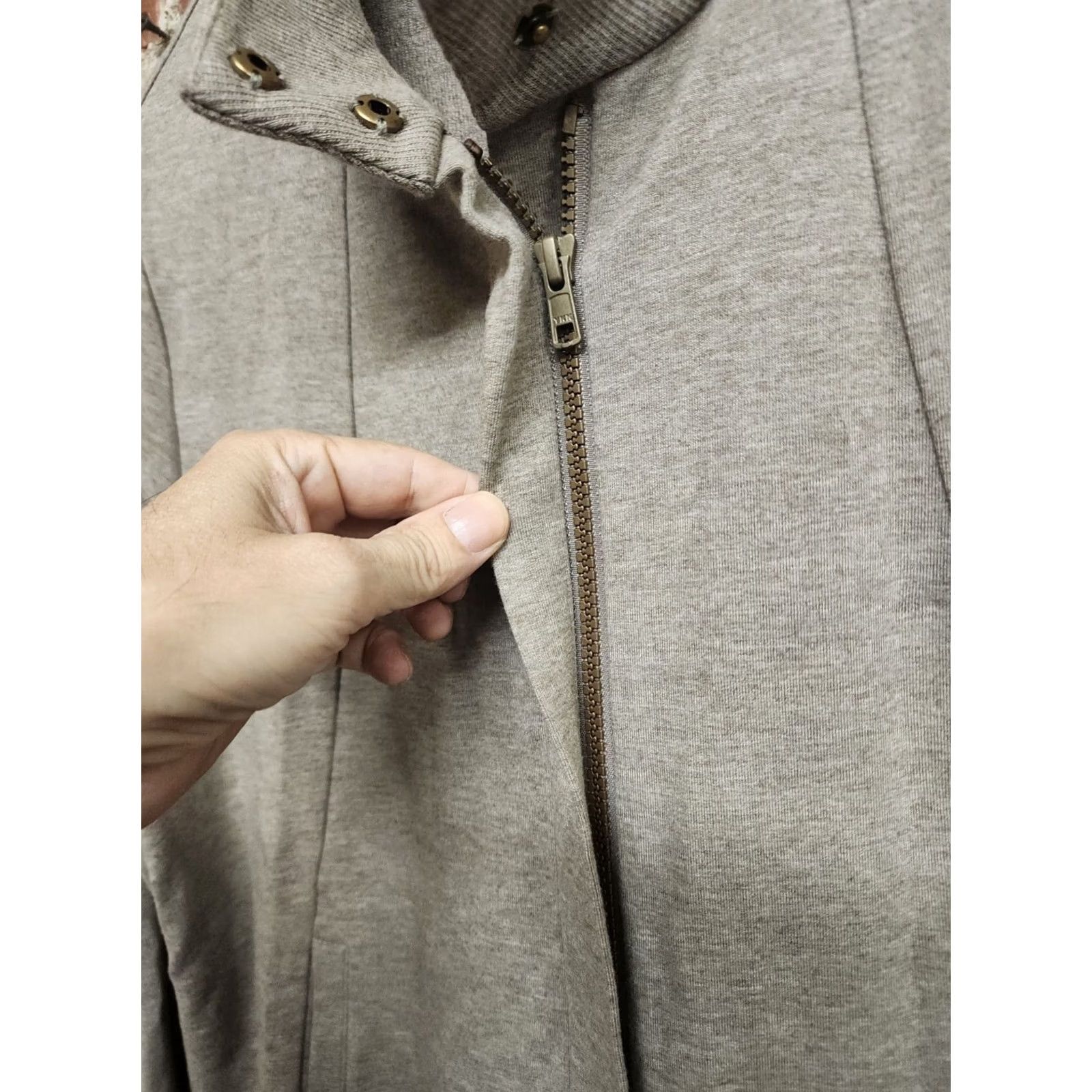 Vintage CAbi Womens Brown Full Zip Jacket Size M Size M / US 6-8 / IT 42-44 - 4 Thumbnail