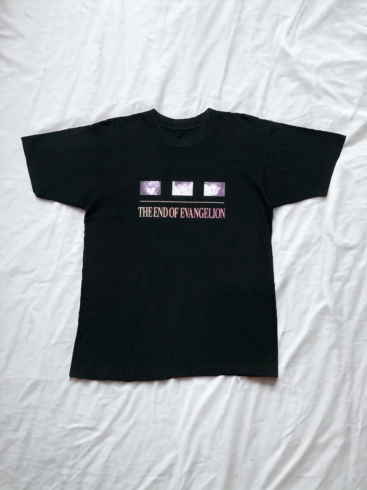 Cartoon Network × Vintage Vintage 90s Evangelion “The End Of Evangelion” Anime Tshirt Size US L / EU 52-54 / 3 - 1 Thumbnail