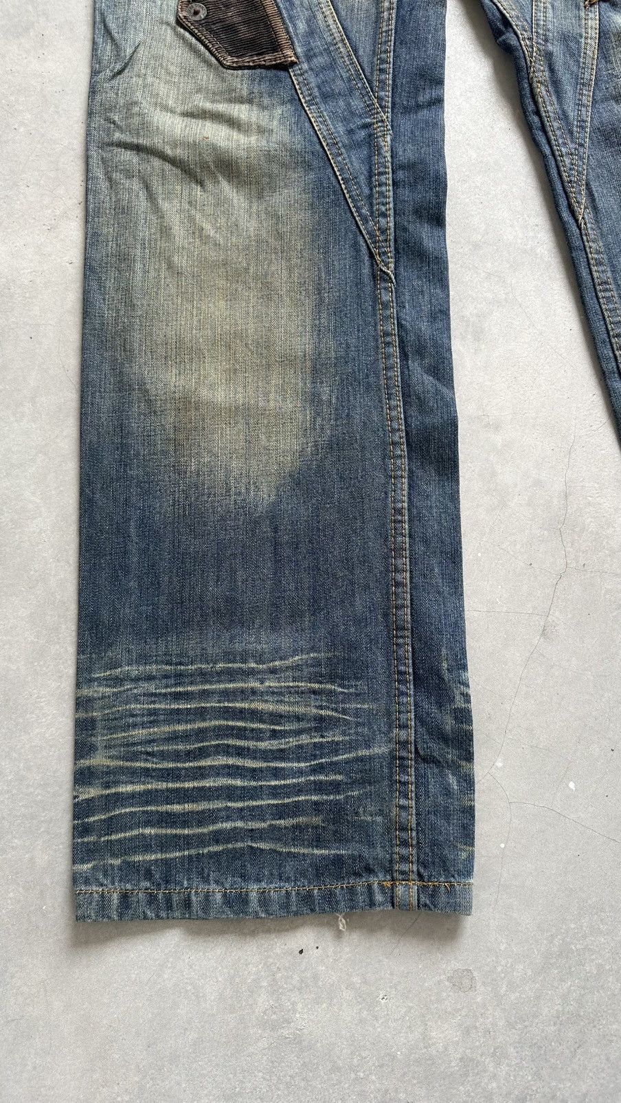 Japanese Brand JAPANESE 🇯🇵 JEANS DE ART MUTIPOCKET TACTICAL BONDAGES JEANS Size US 36 / EU 52 - 2 Thumbnail
