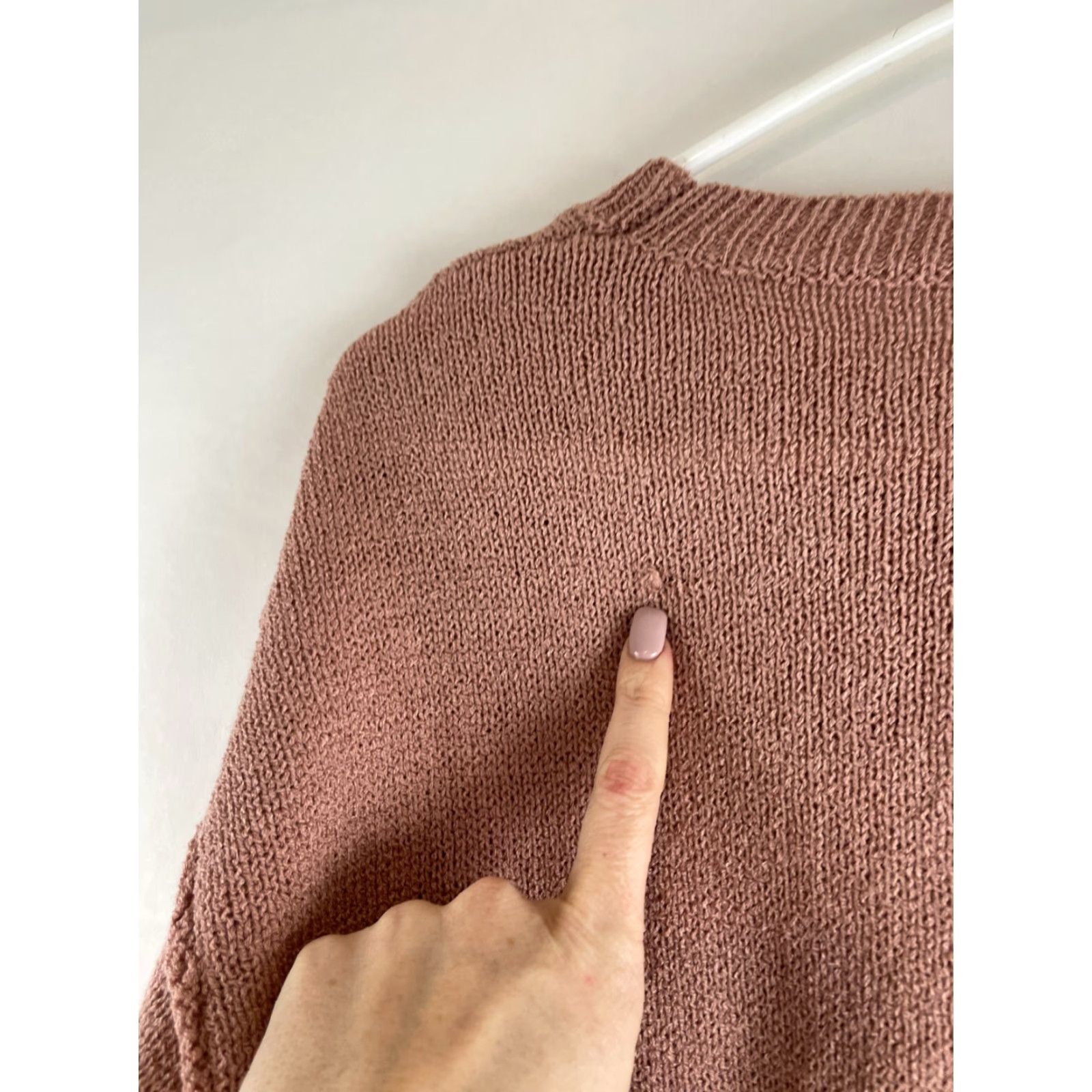 Vintage Byron Bat Sweater Women's L Pink Pullover Crew Neck Knitted Sweatshirt Regular Fit Pullover Size L / US 10 / IT 46 - 7 Thumbnail