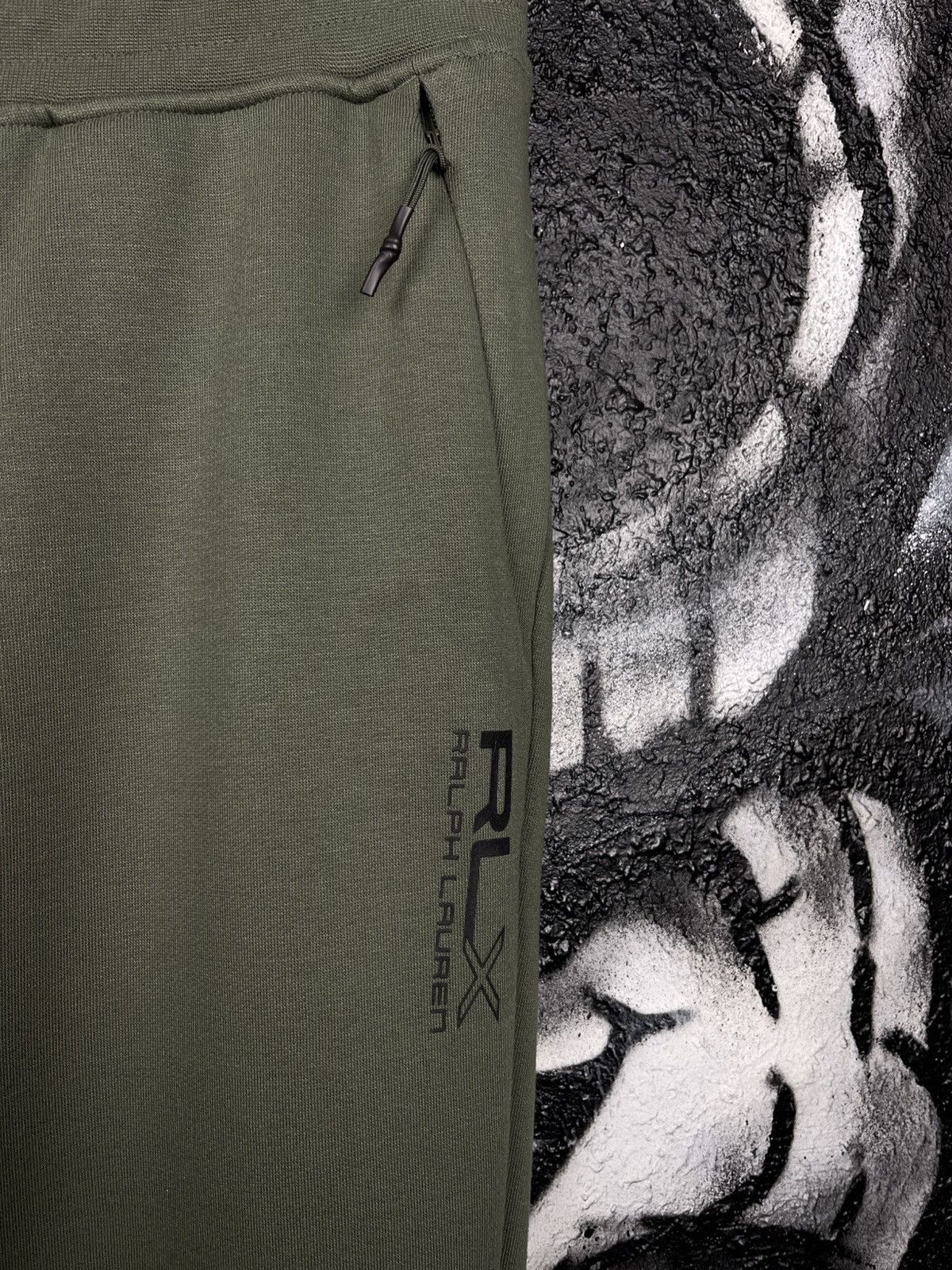 RLX Ralph Lauren RLX Ralph Lauren Olive Fleece Jogger Men’s Size M Size US 32 / EU 48 - 4 Thumbnail
