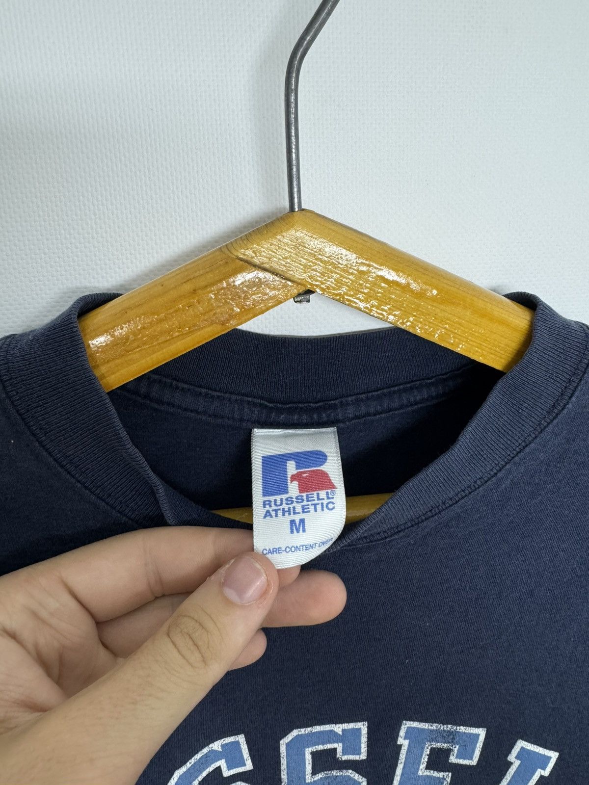 Russell Athletic Vintage Y2k Russell Athletic Big Logo T-shirt 90’s Size US M / EU 48-50 / 2 - 8 Thumbnail