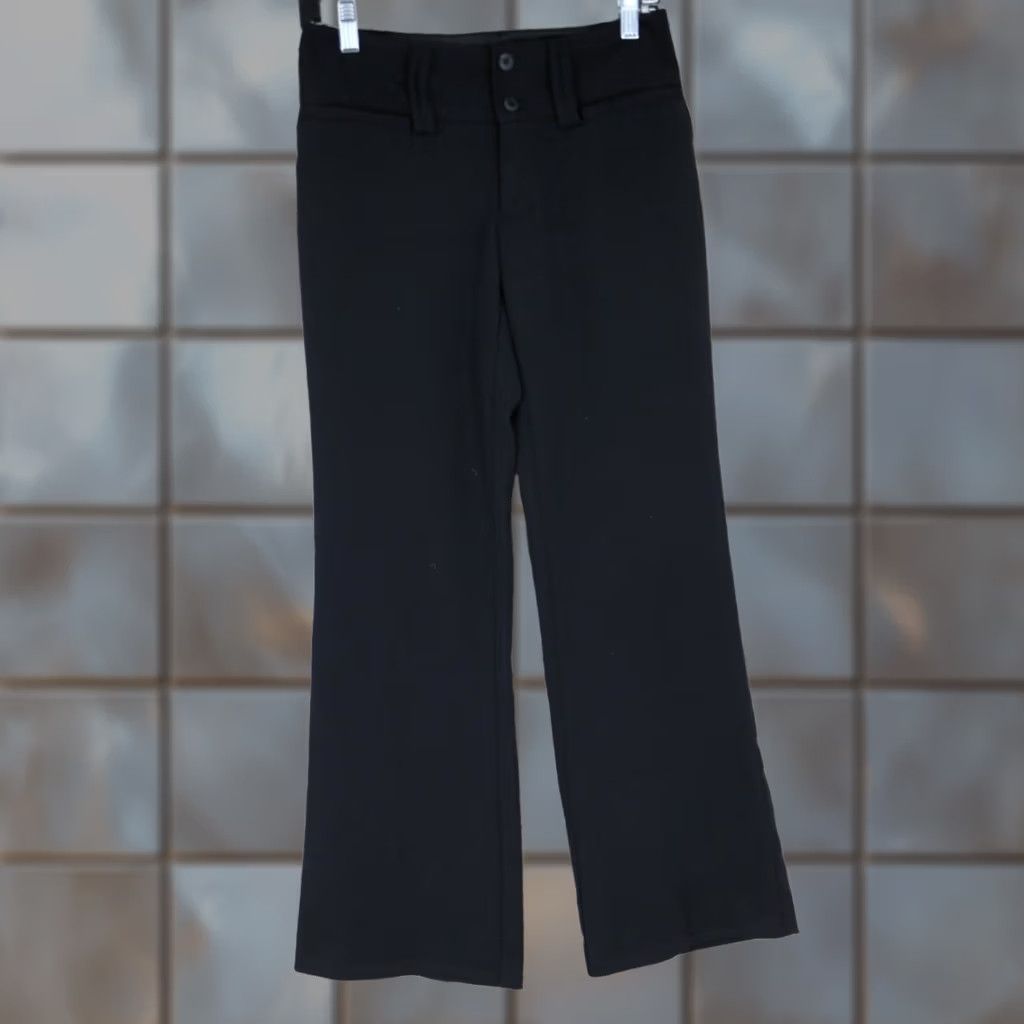 maurices black dress pants Vintage VINTAGE Women's Slacks Size 0S Solid Career Work category_RTW