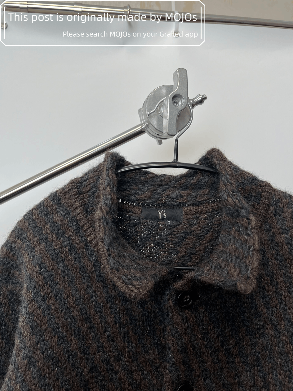 Yohji Yamamoto Yohji Yamamoto Y's Button-up Cardigan mojos0317262 Size US L / EU 52-54 / 3 - 3 Thumbnail
