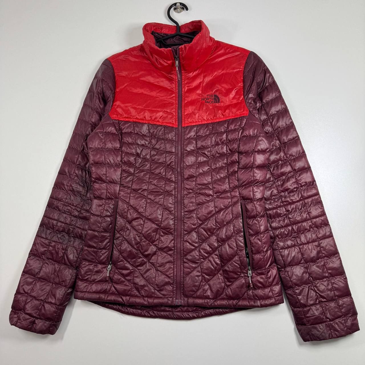 The North Face The North Face Womens Quilted Jacket Red Lightweight Puffe S Size S / US 4 / IT 40 - 1 Thumbnail