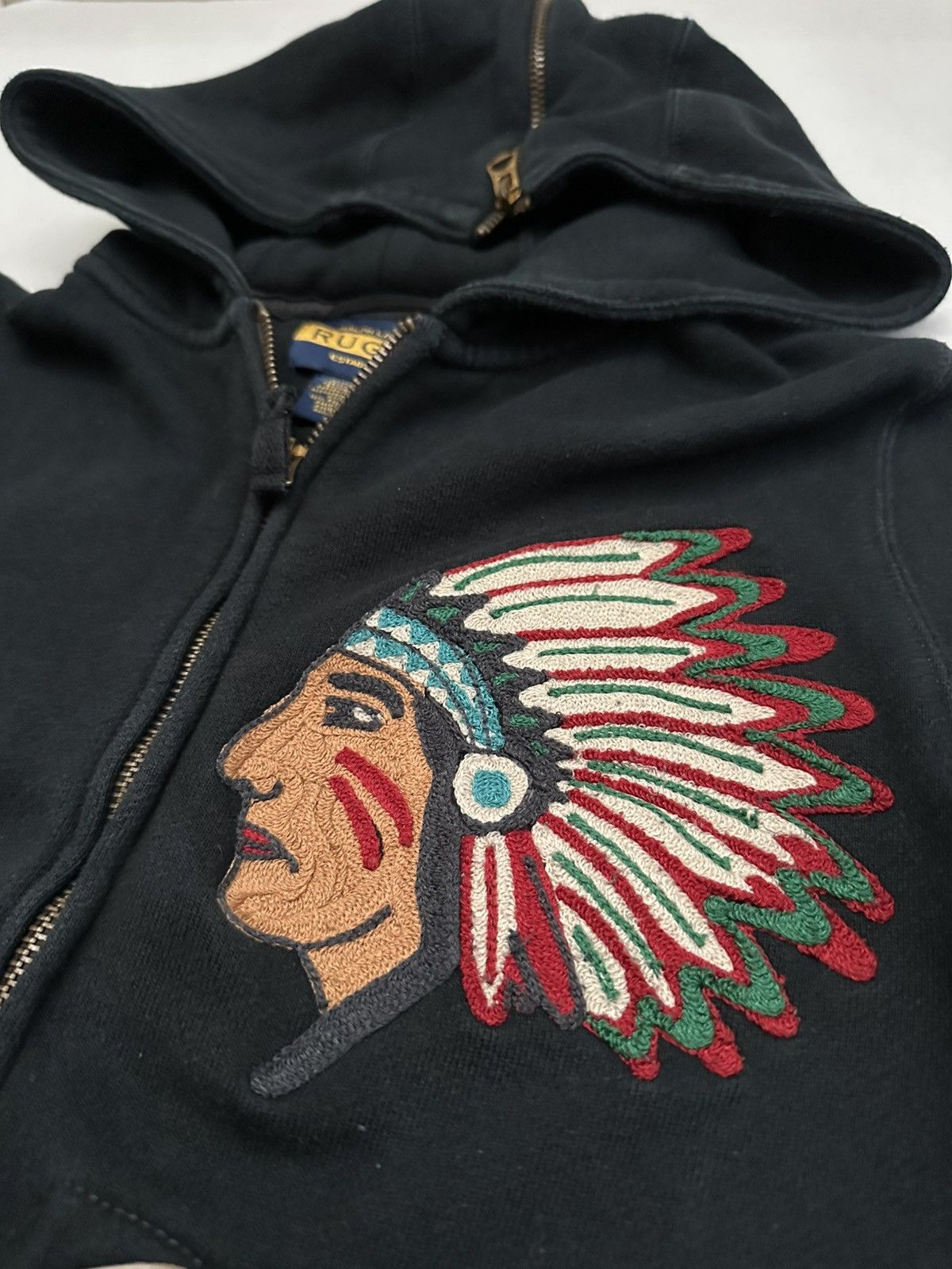Rugby Ralph Lauren Ralph Lauren Rugby Chief Hooded Sweatshirt Hoodie Women Xs Size XS / US 0-2 / IT 36-38 - 1 Thumbnail