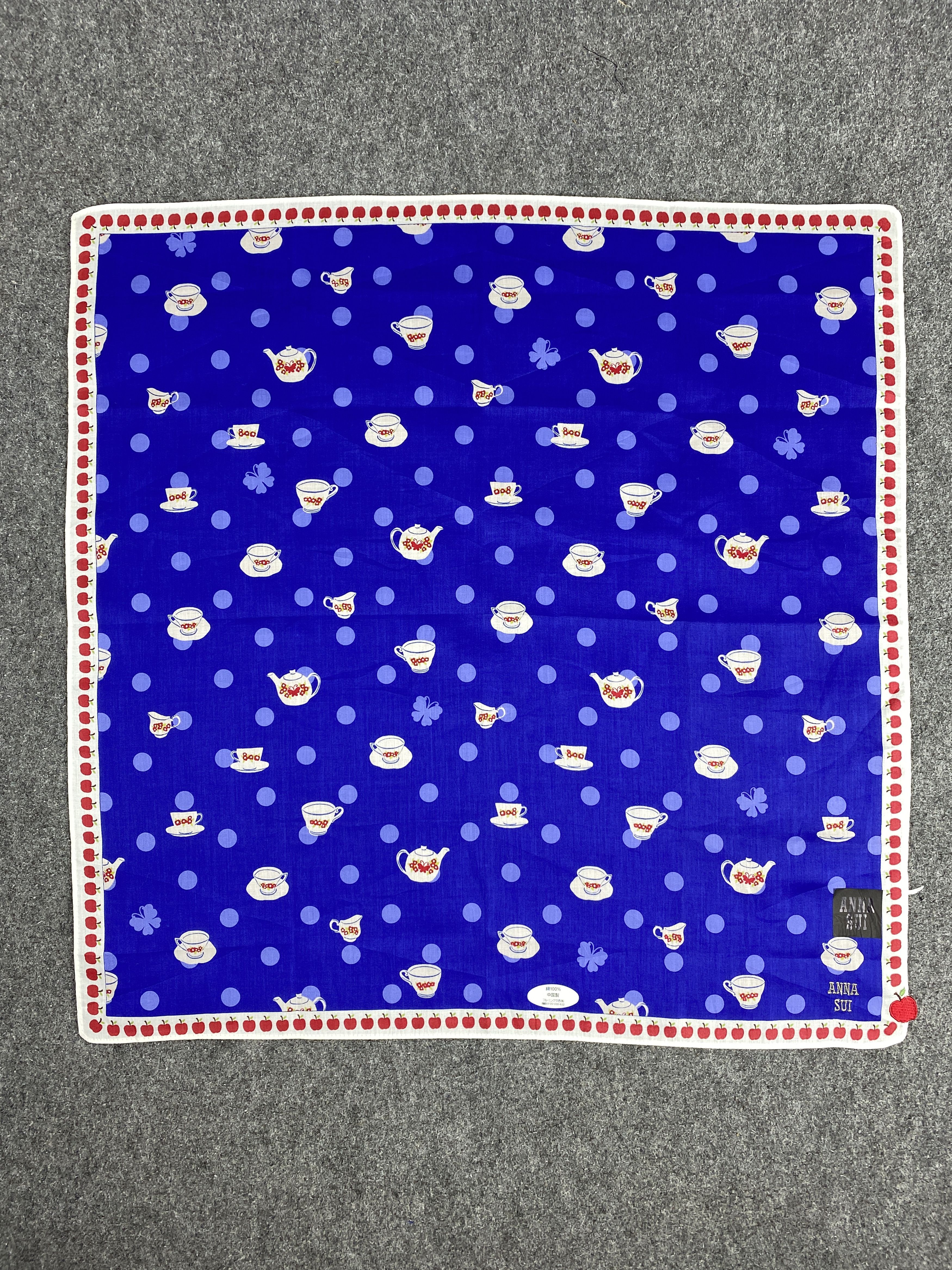 Other Vintage Anna Sui Handkerchief / Neckerchief KT0355 Size ONE SIZE - 4 Thumbnail