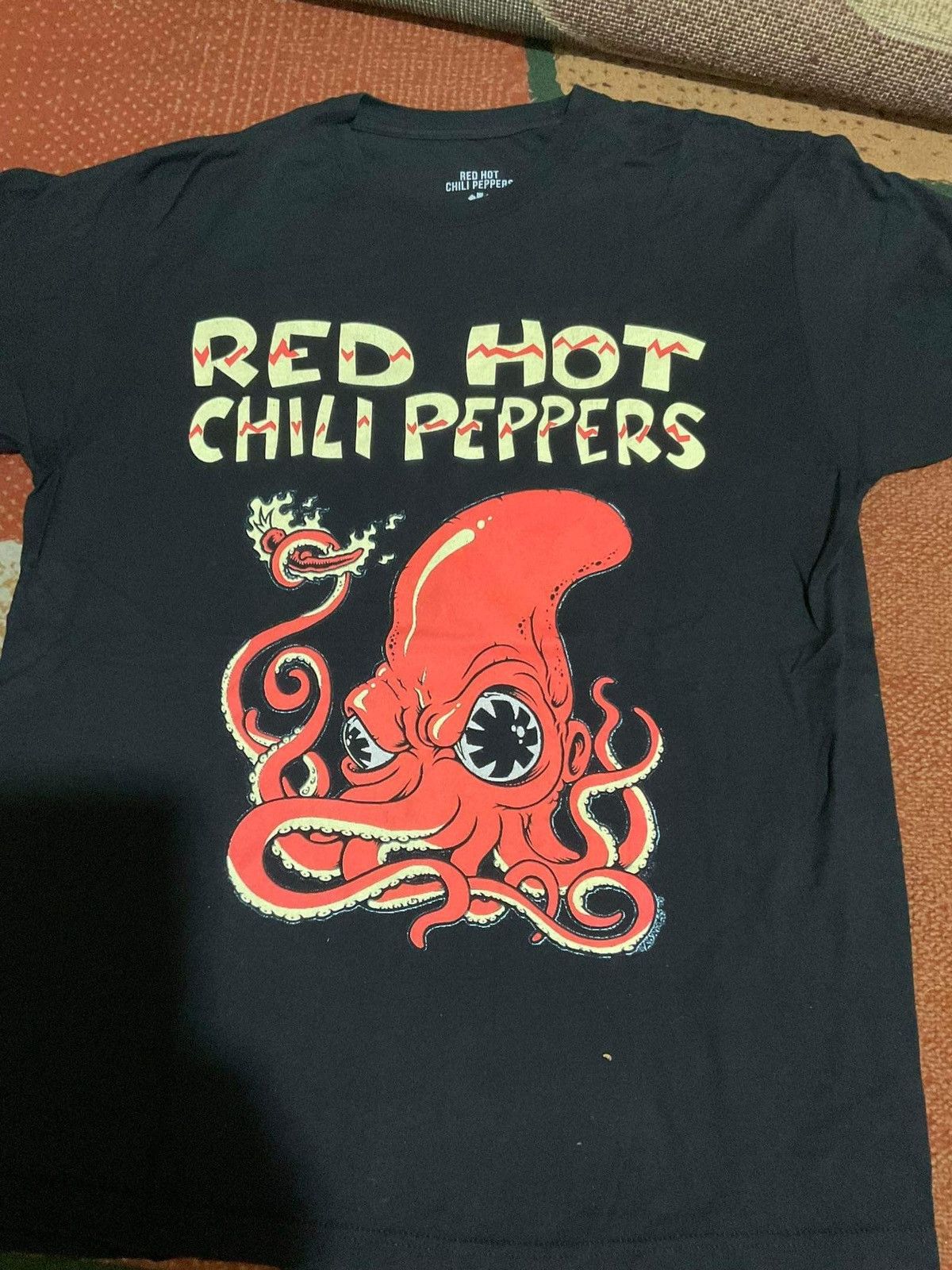 Vintage Red Hot Chili Peppers Squid Fire Grailed