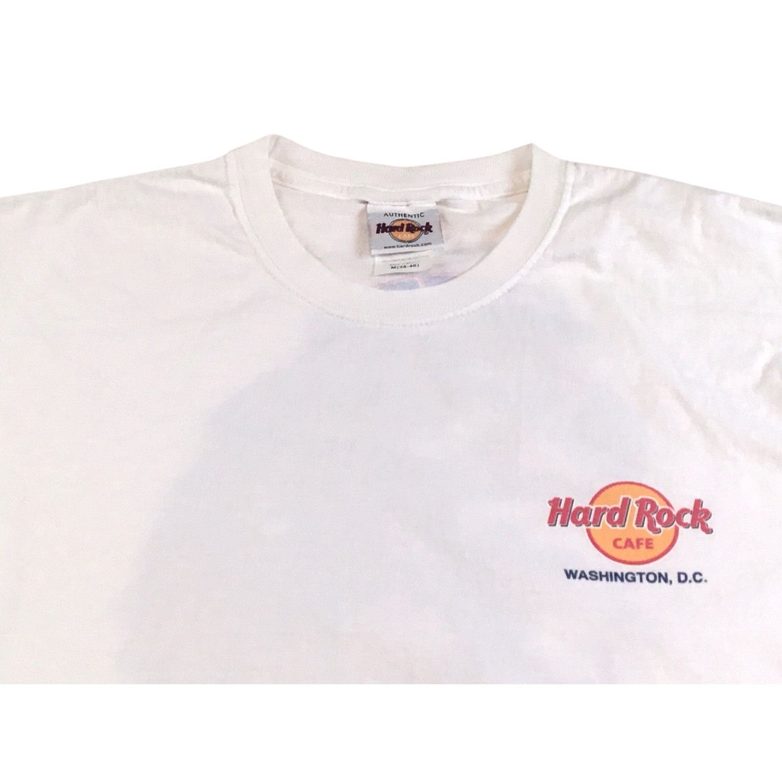 Hard Rock Cafe Hard Rock Cafe T-Shirt Washington D.C. City Tee Size Medium Size US M / EU 48-50 / 2 - 5 Thumbnail