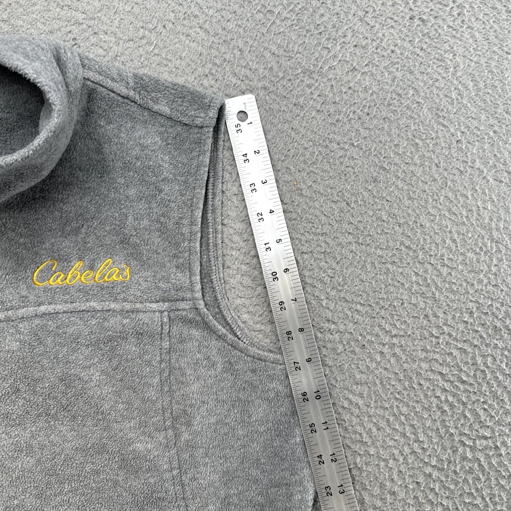 Vintage Cabelas Employee Full Zip Gray Fleece Vest Women’s XL - Natural Reflections - Vest - Women - XL - Gray - Full Zip - Fleece - Basic Jacket Size XL / US 12-14 / IT 48-50 - 6 Thumbnail