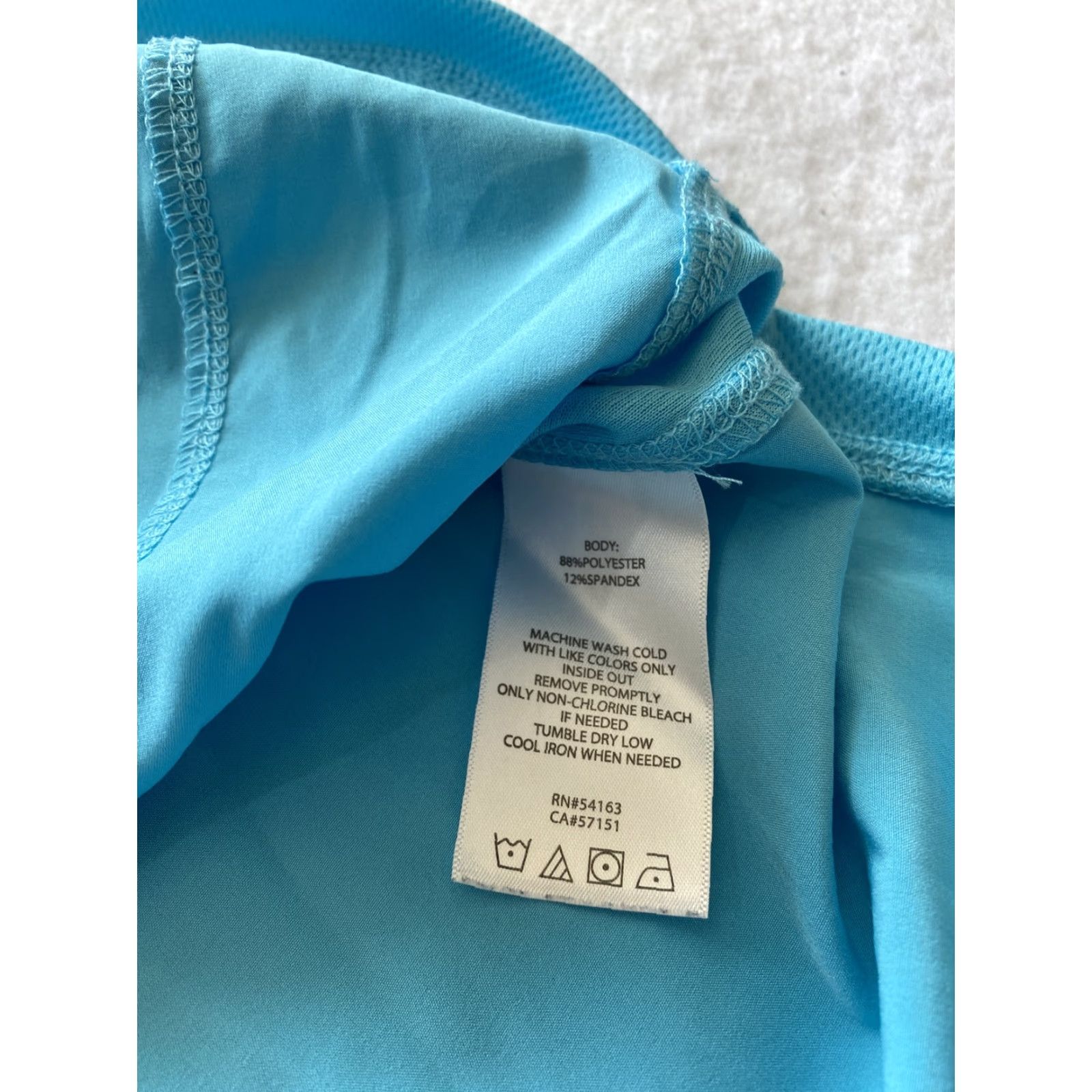 Calvin Klein Calvin Klein Tank Top Shirt Women’s M Turquoise RUNNING SPORT Tank Tshirt Activewear Shirt 18-43 Mens? Size M / US 6-8 / IT 42-44 - 6 Thumbnail