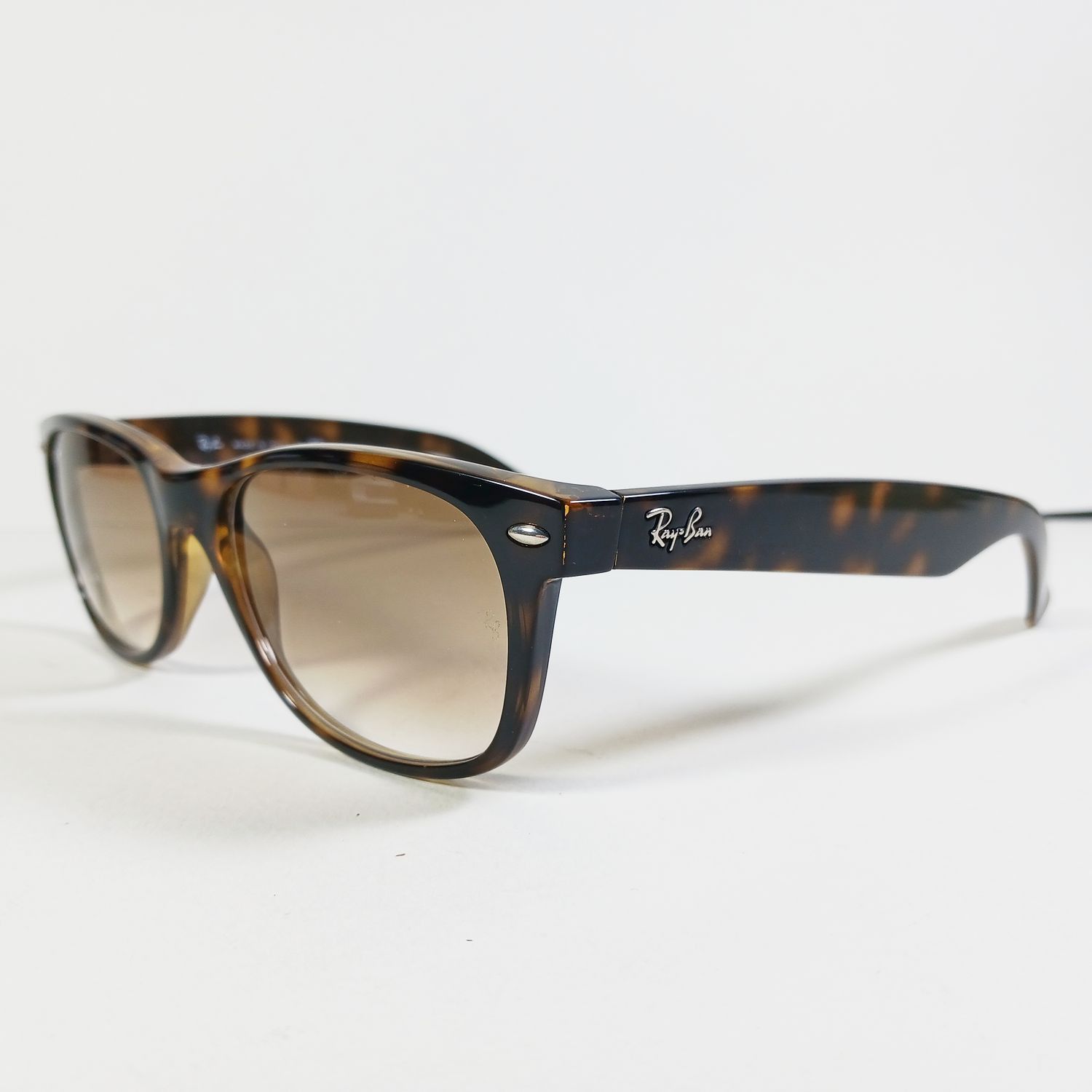 RayBan Ray Ban RB2132 Tortoise Brown New Wayfarer Sunglasses w/Case Size ONE SIZE - 4 Thumbnail