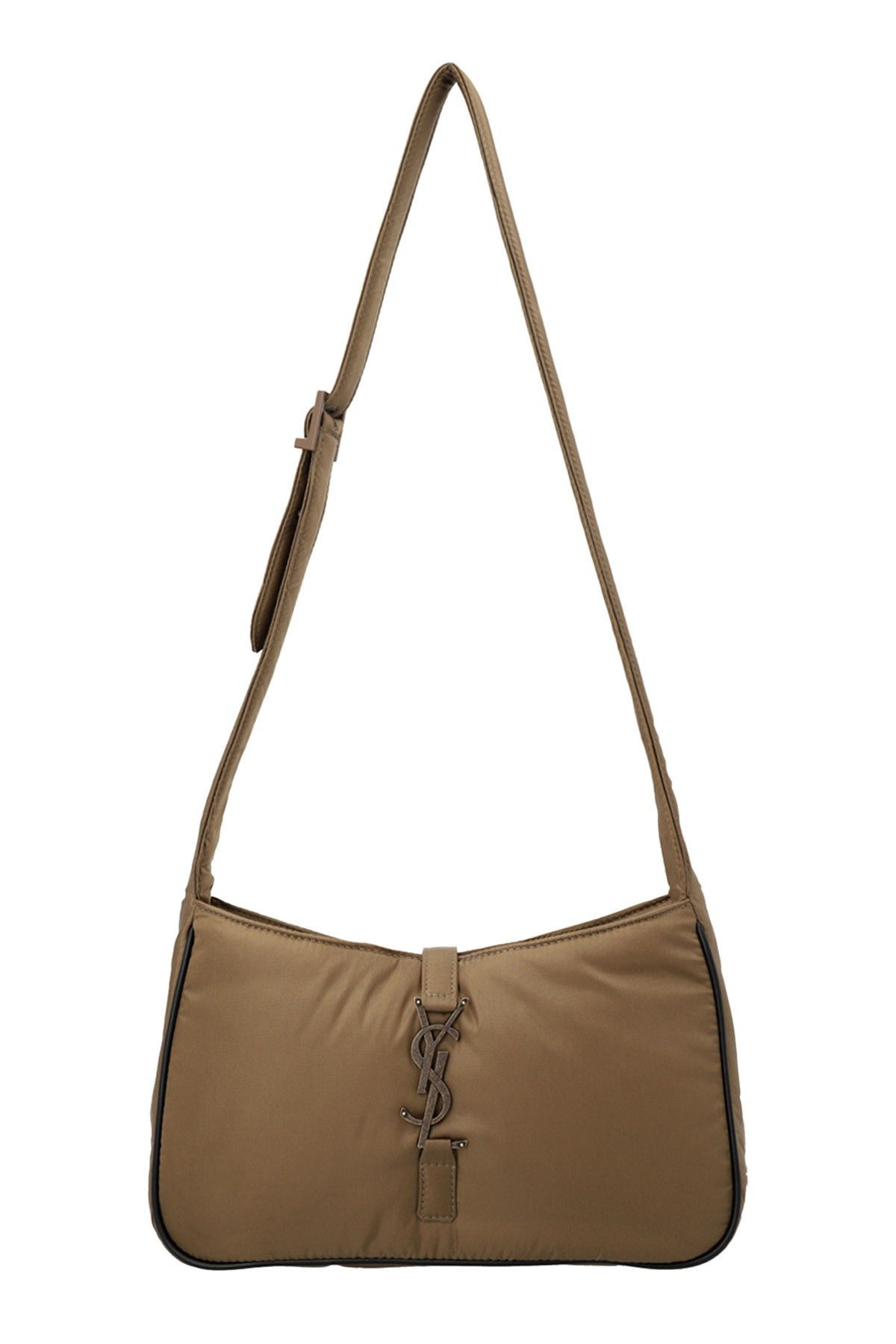 Saint Laurent Paris o1s1wg111124 Size: OS / Le 5 À 7 Crossbody Bag in Brown Size ONE SIZE - 1 Thumbnail