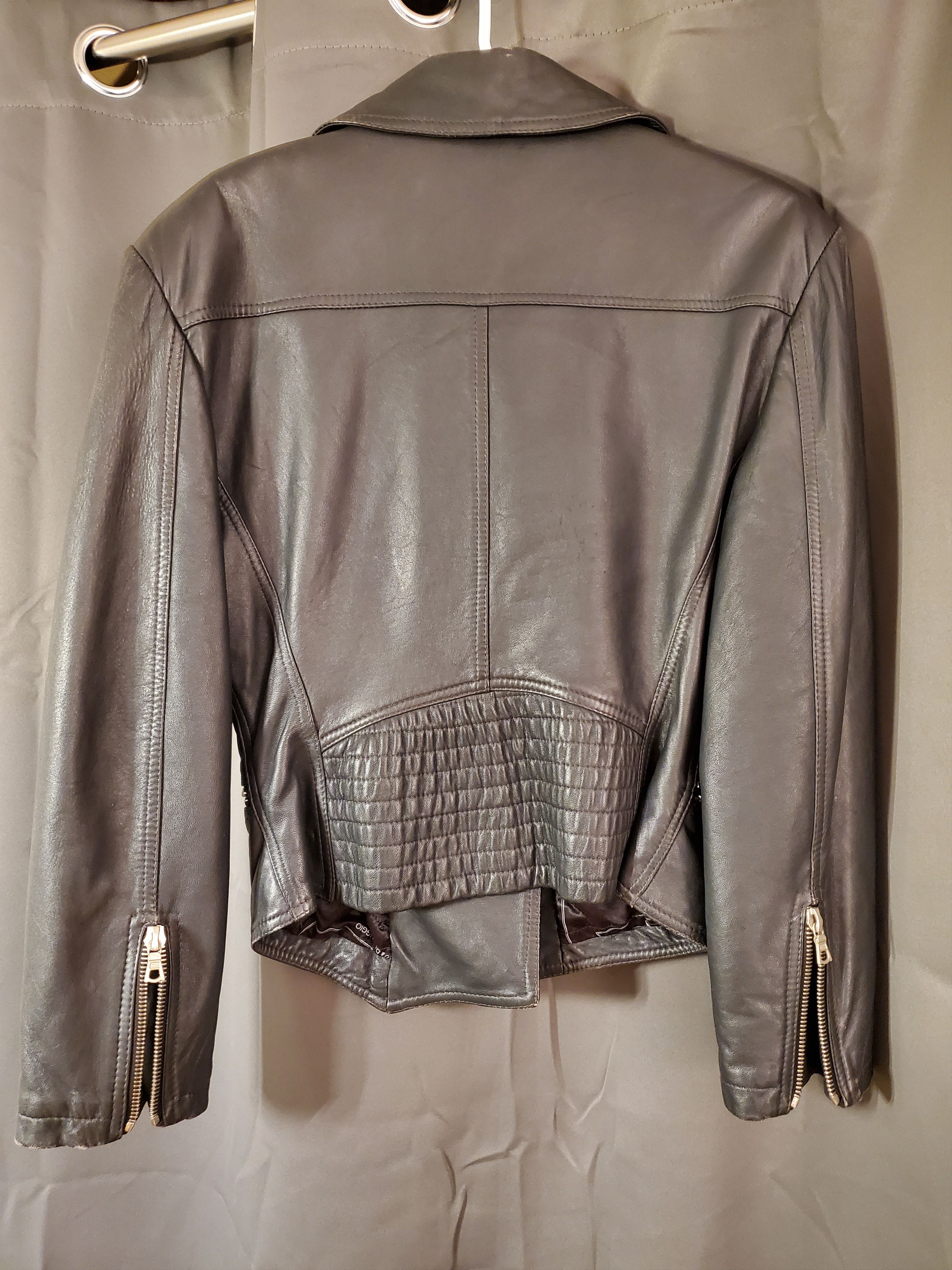 Other Italian Lambskin Leather Jacket Nardiello & Di Maggio Size US S / EU 44-46 / 1 - 2 Thumbnail