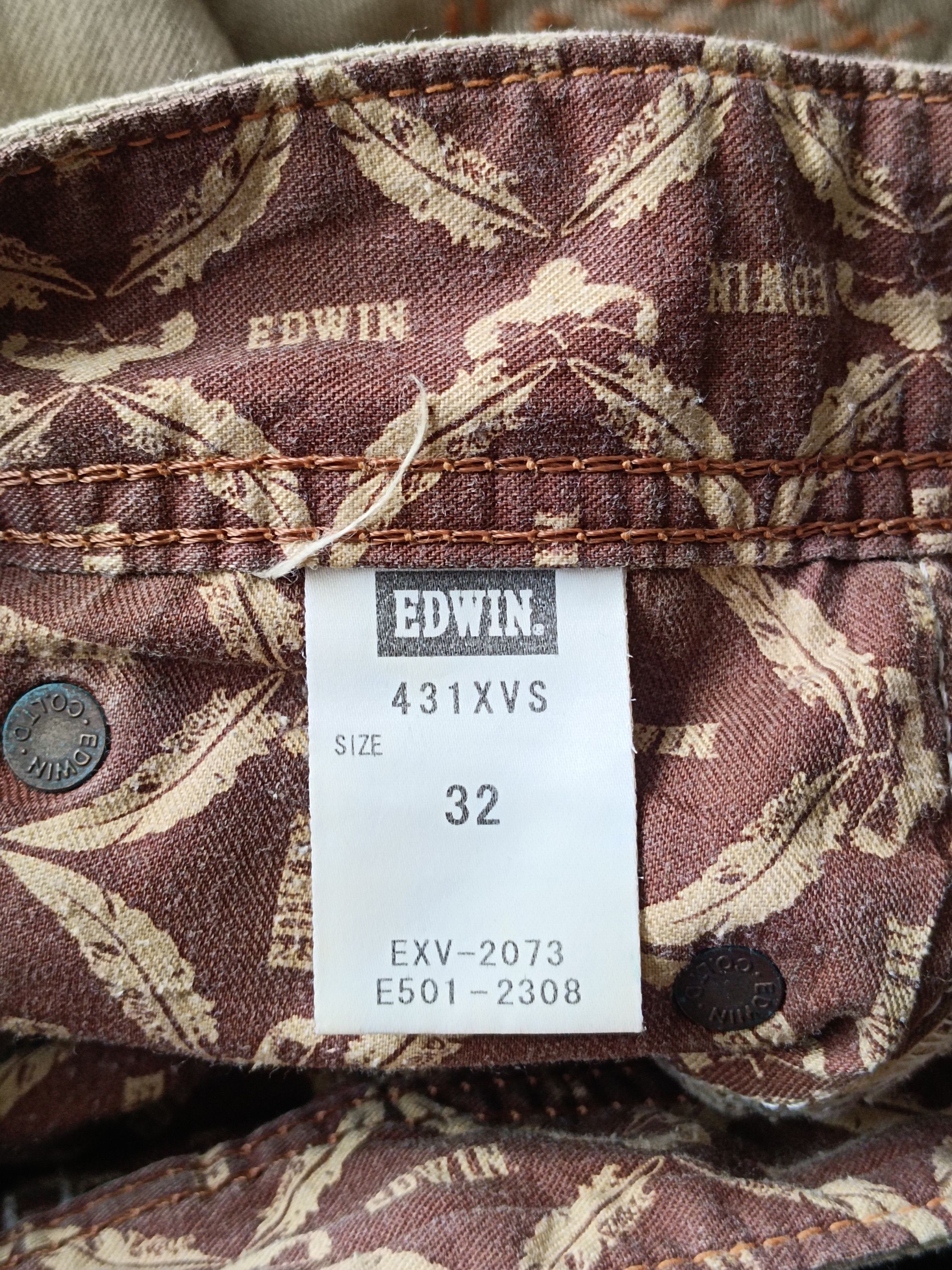 Edwin × If Six Was Nine × Le Grande Bleu (L.G.B.) EDWIN EXCLUSIVE NAVAJO LEATHER POCKET JEANS Size US 32 / EU 48 - 13 Thumbnail