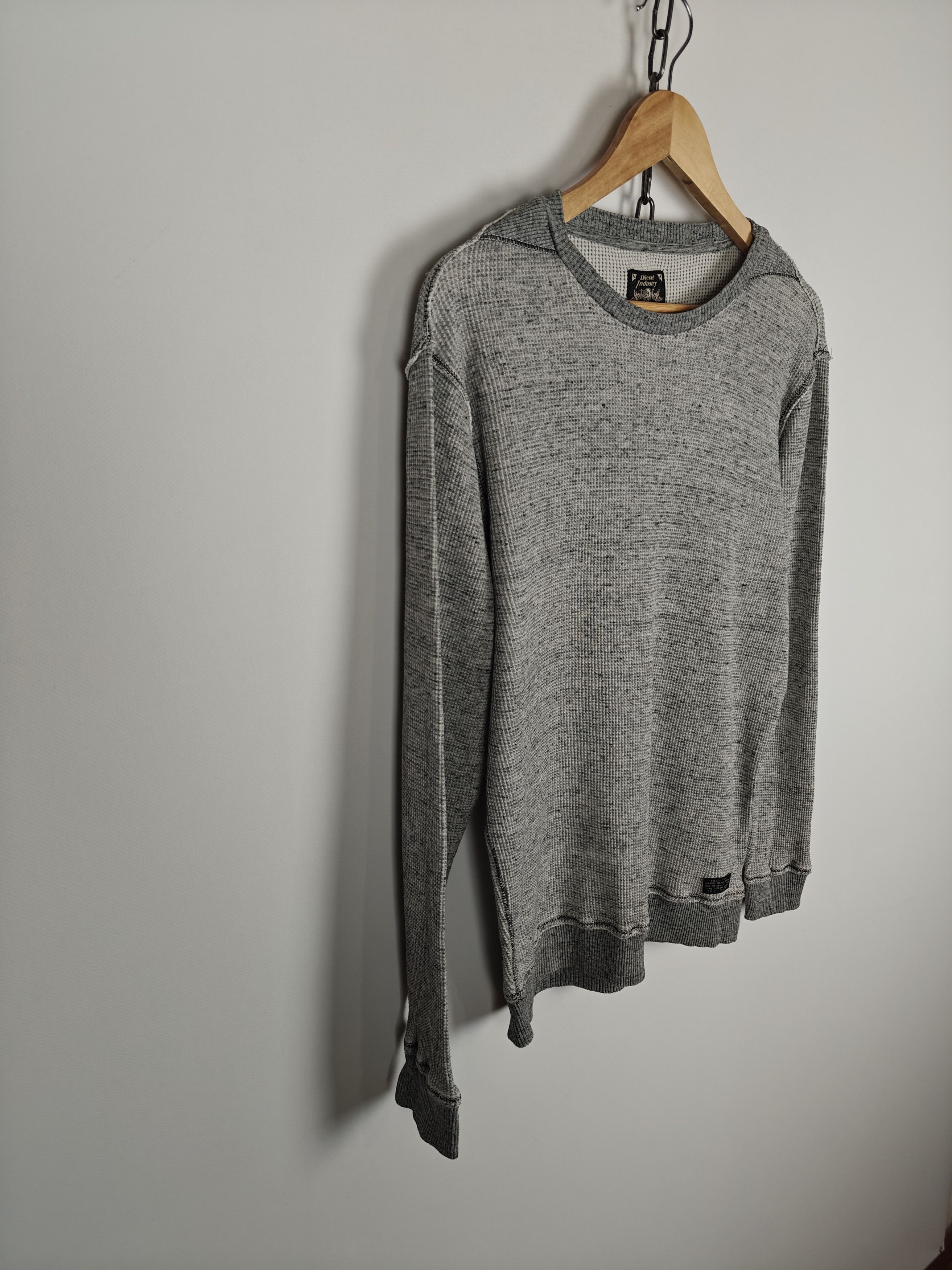 Diesel Diesel Industry Sweater Crewneck Gray Pullover size S Size US S / EU 44-46 / 1 - 5 Thumbnail