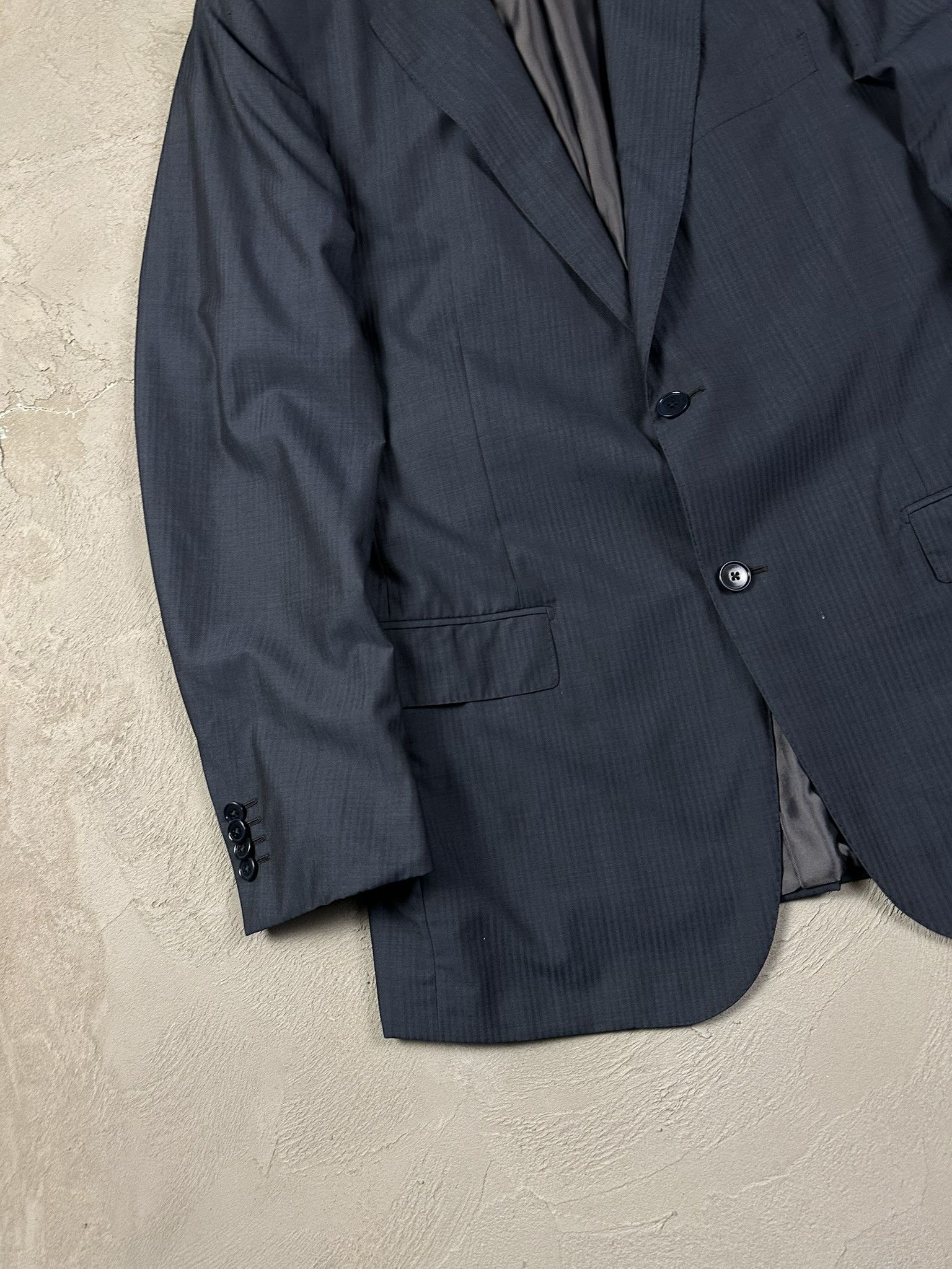 Ermenegildo Zegna Ermenegildo Zegna Wool Luxury Blazer Size 52R - 4 Thumbnail